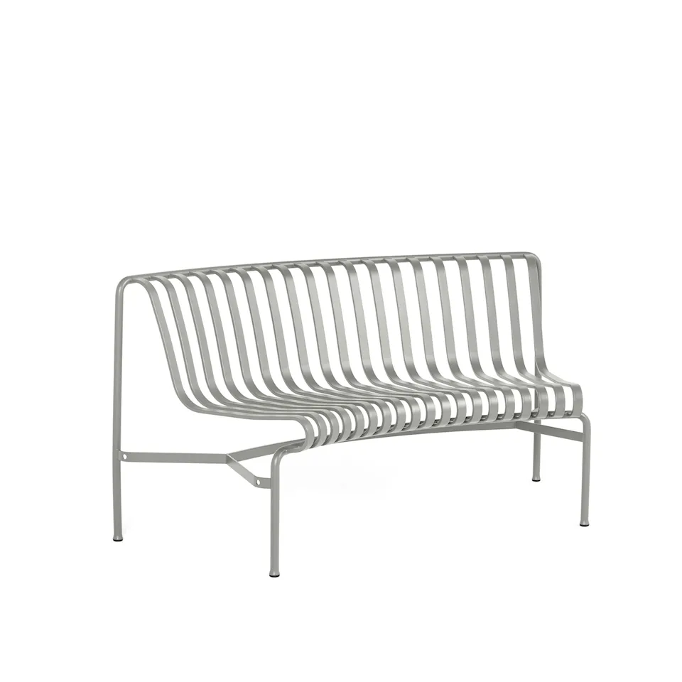 Palissade Park Dining Bench - Sky grey In