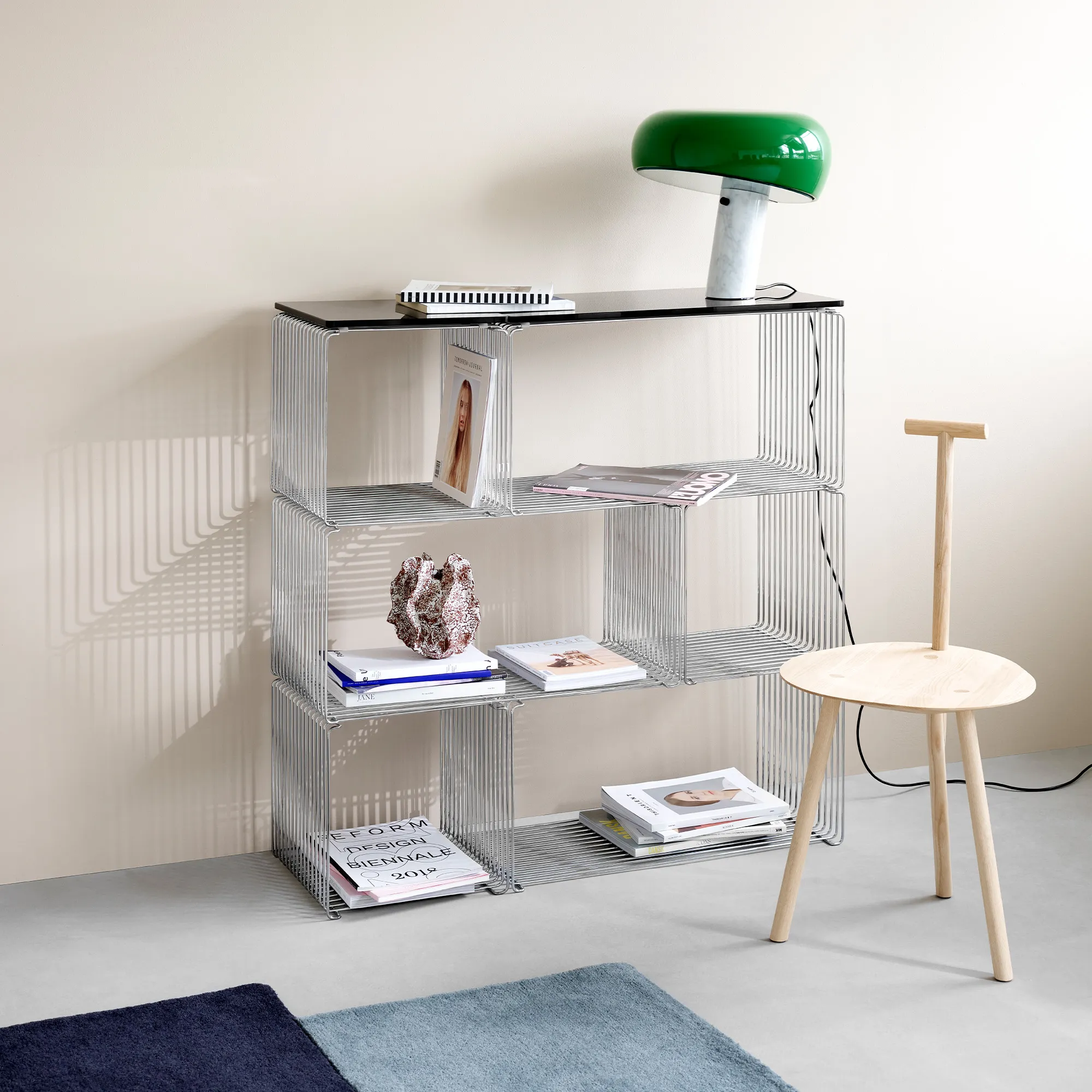 Panton Wire Extended hylle 35 cm - 6