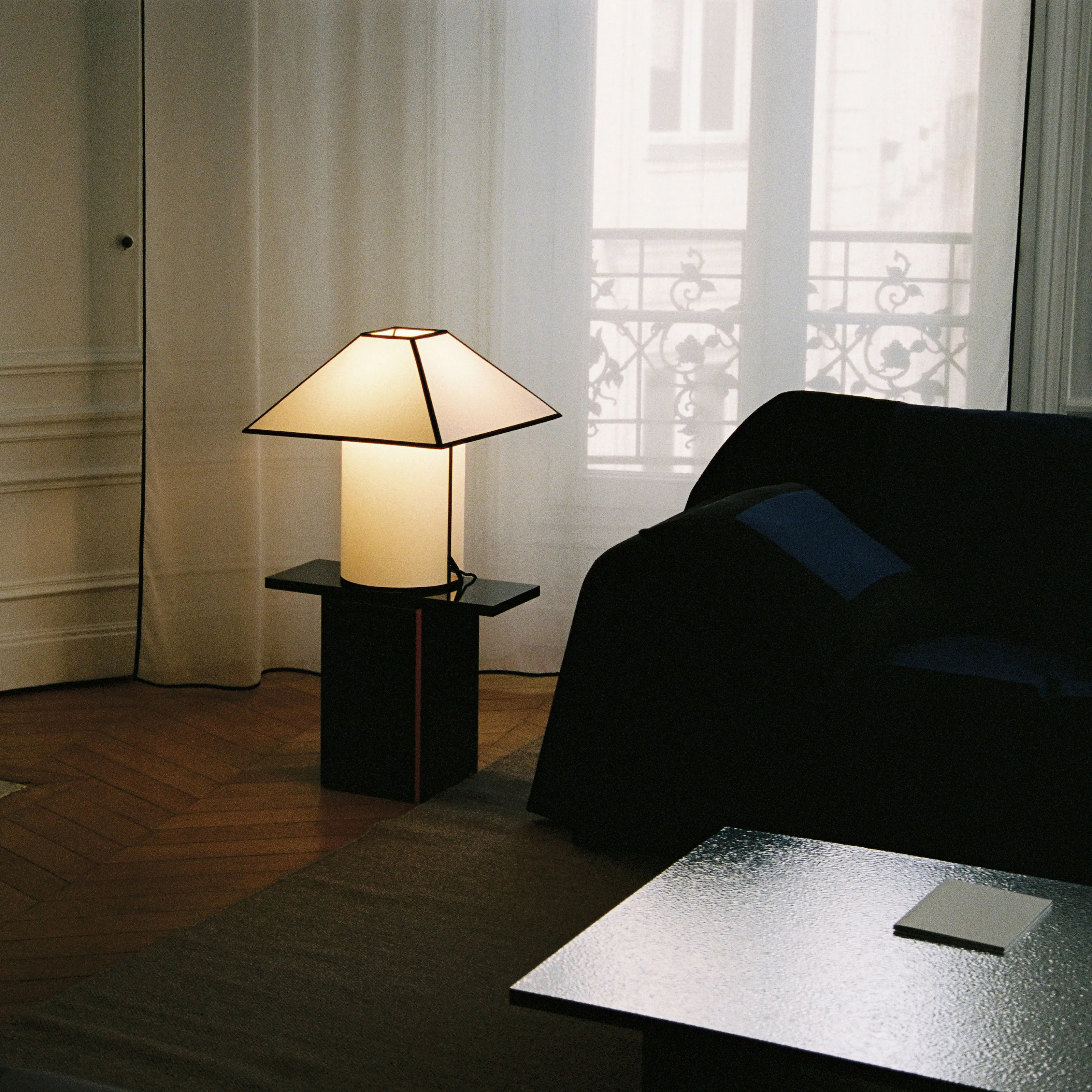 Ava Pyramid Table Lamp - 3