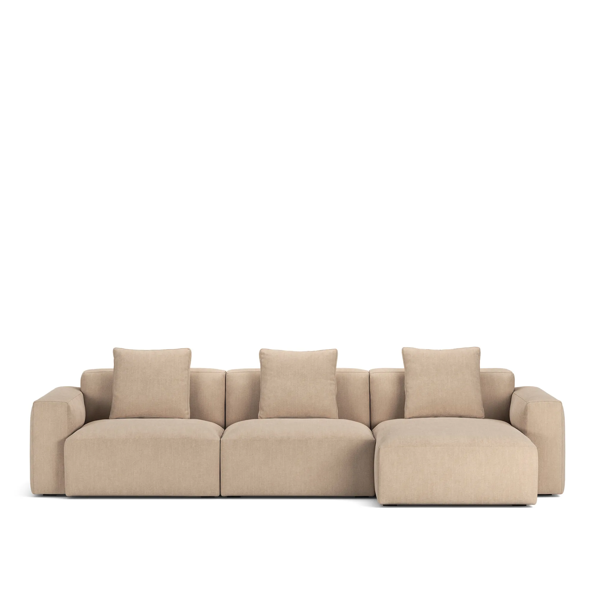 Brick 3-seters sofa sjeselong høyre - 10