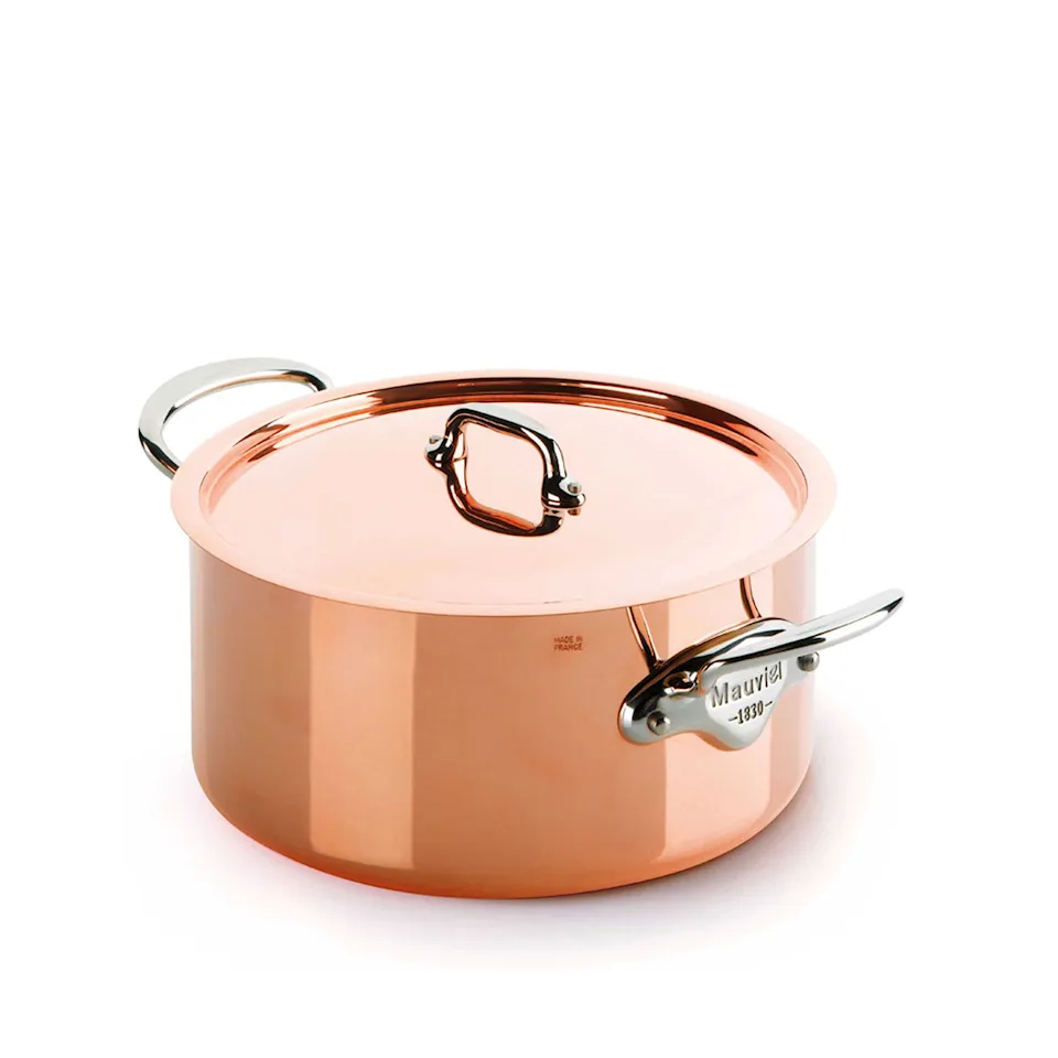 Pot With Lid M'150S Copper/Steel - 3,2 L