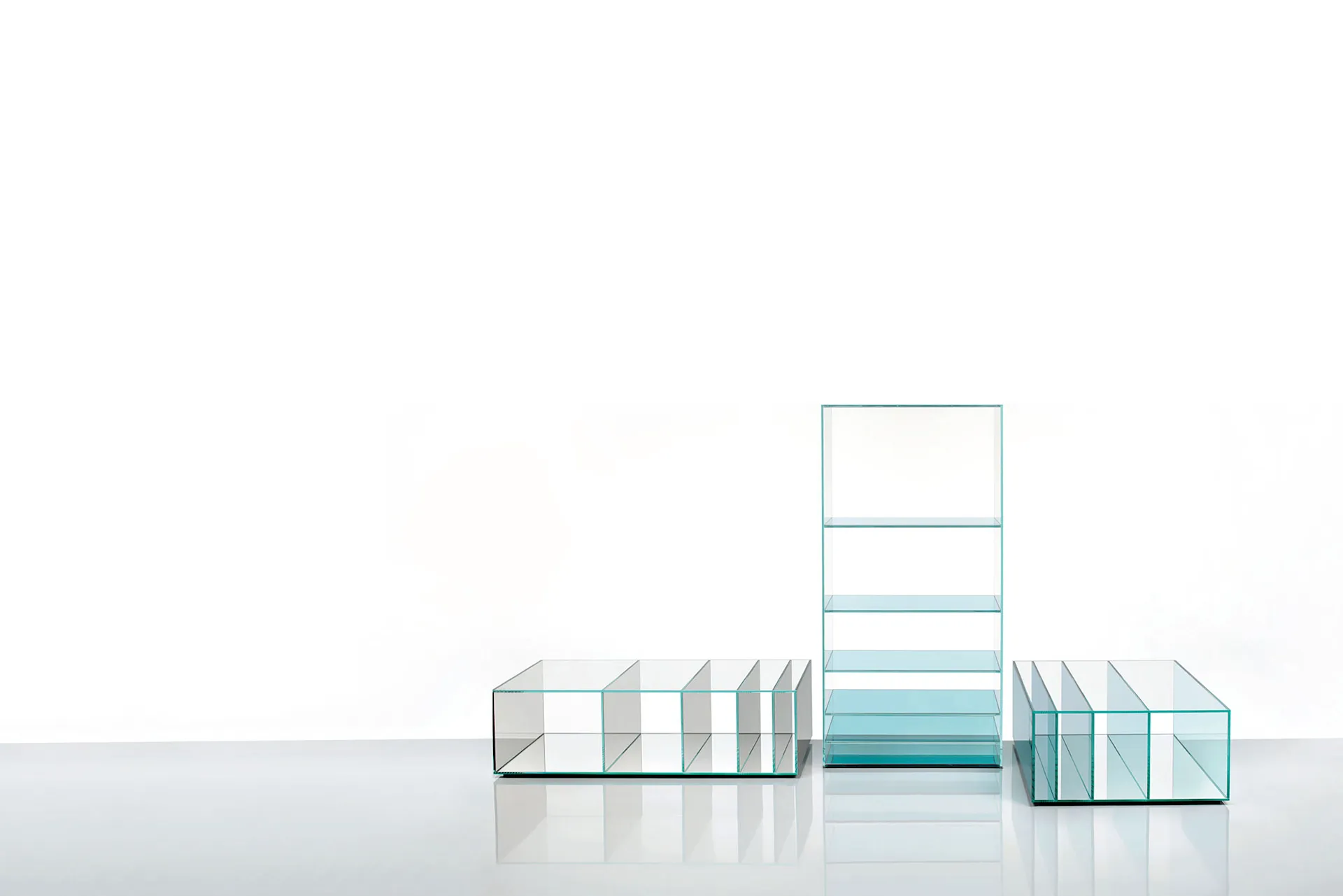 Deep Sea Rectangular Coffee Table - Glas Italia - Nendo - NO GA