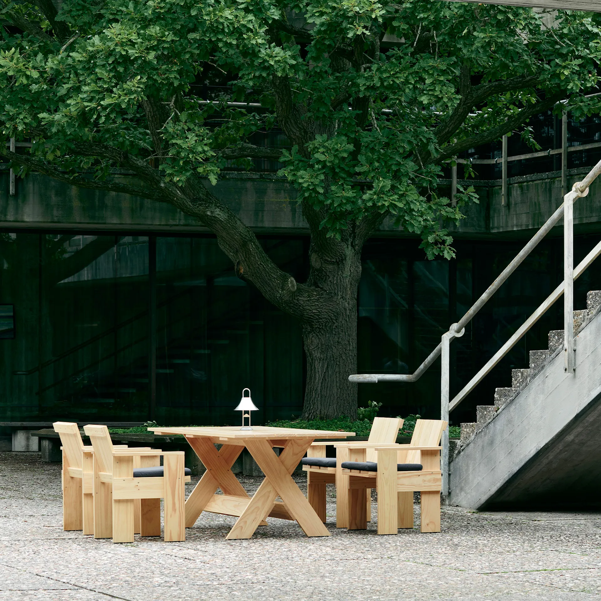 Crate utendørs spisebord 230 cm - HAY - Gerrit Rietveld - NO GA