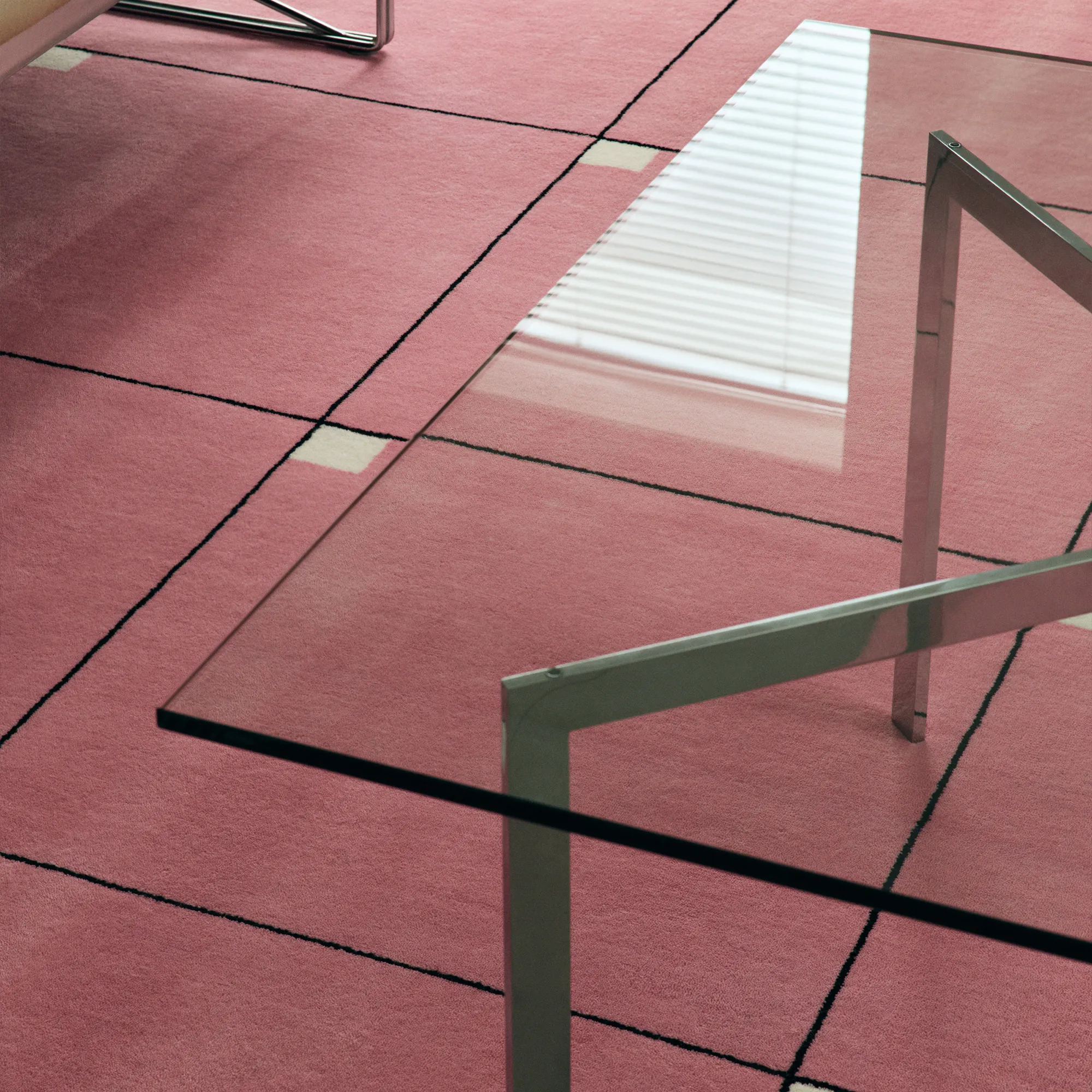 Modern Pink ullteppe - 3