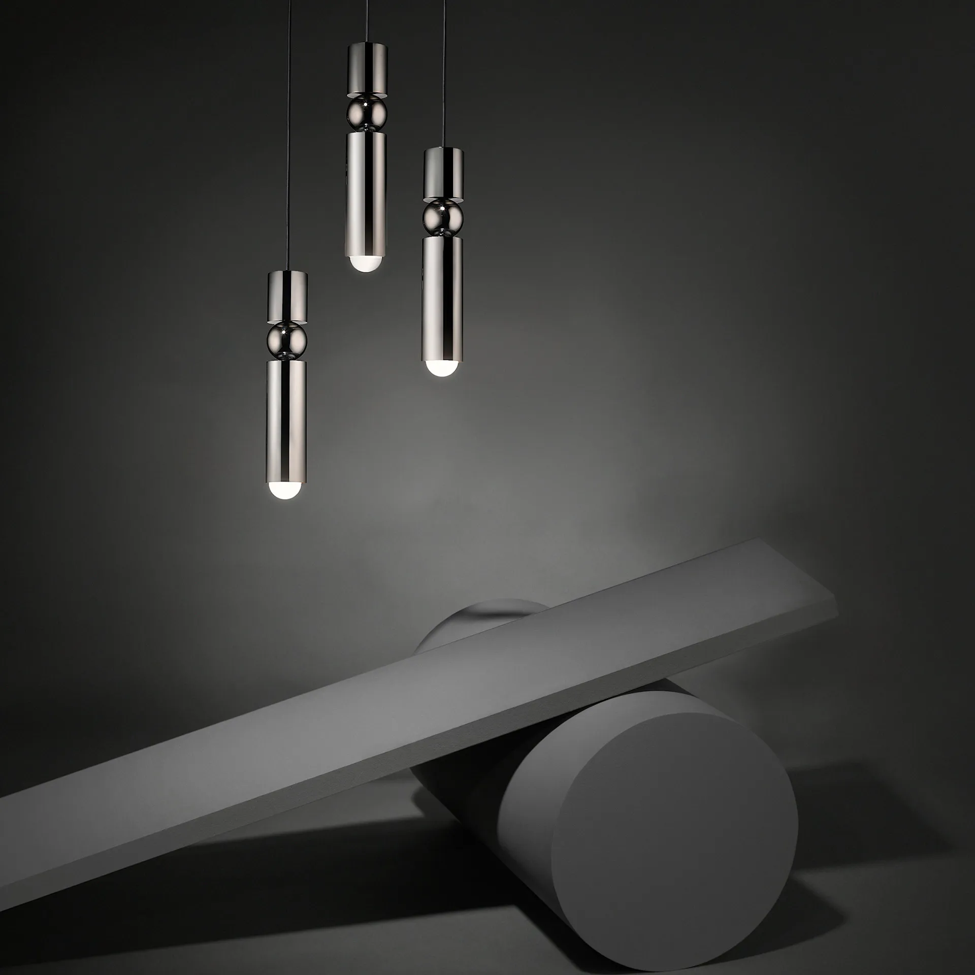 Fulcrum Chandelier 3 Piece - Lee Broom - NO GA