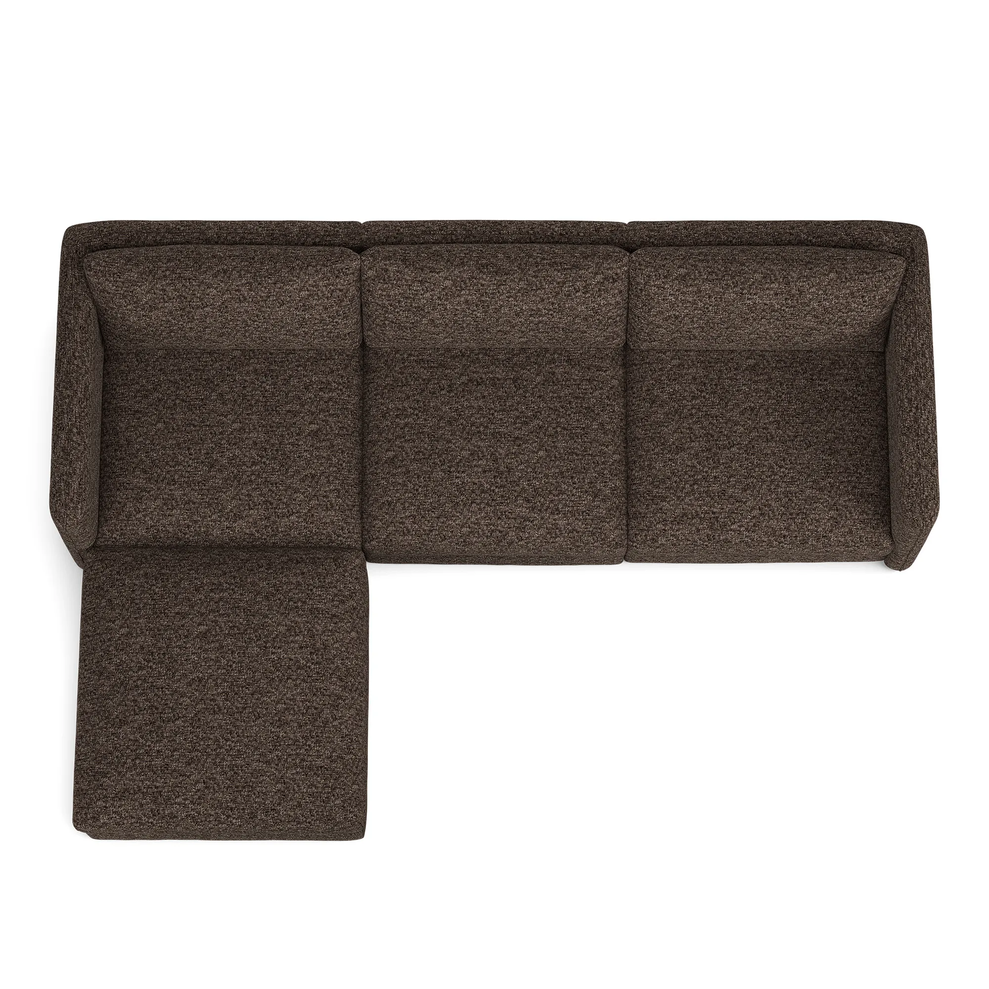 Pavarotti 03 3-seters sofa med fotskammel - 8