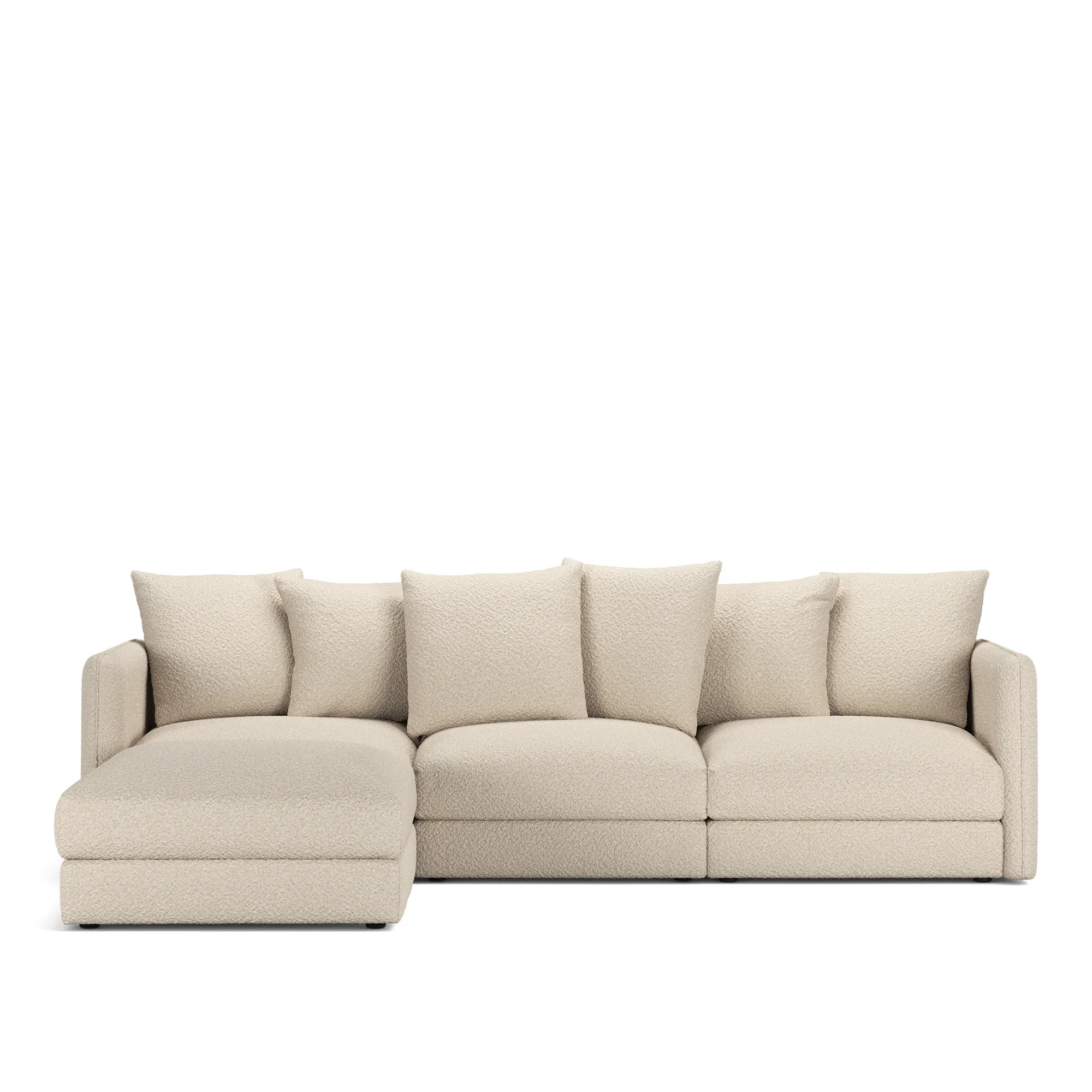 Pavarotti 01 3-seters sofa med fotskammel - 1