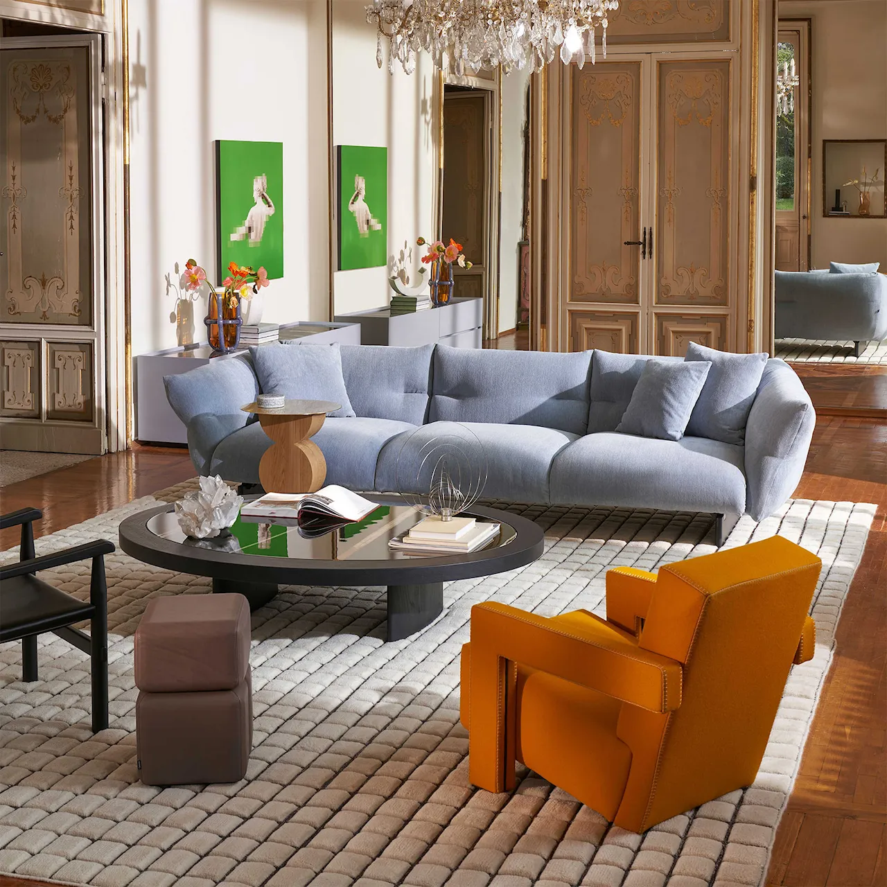 Mon-cloud 3-seters sofa