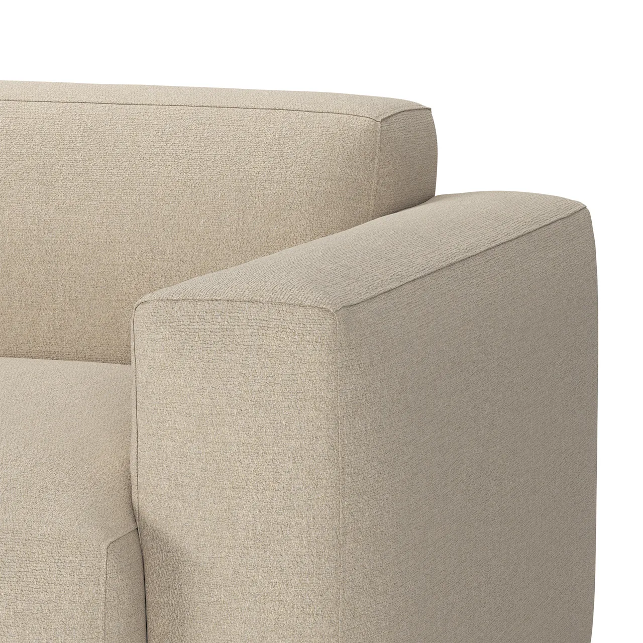 Brick 2-seters sofa sjeselong venstre