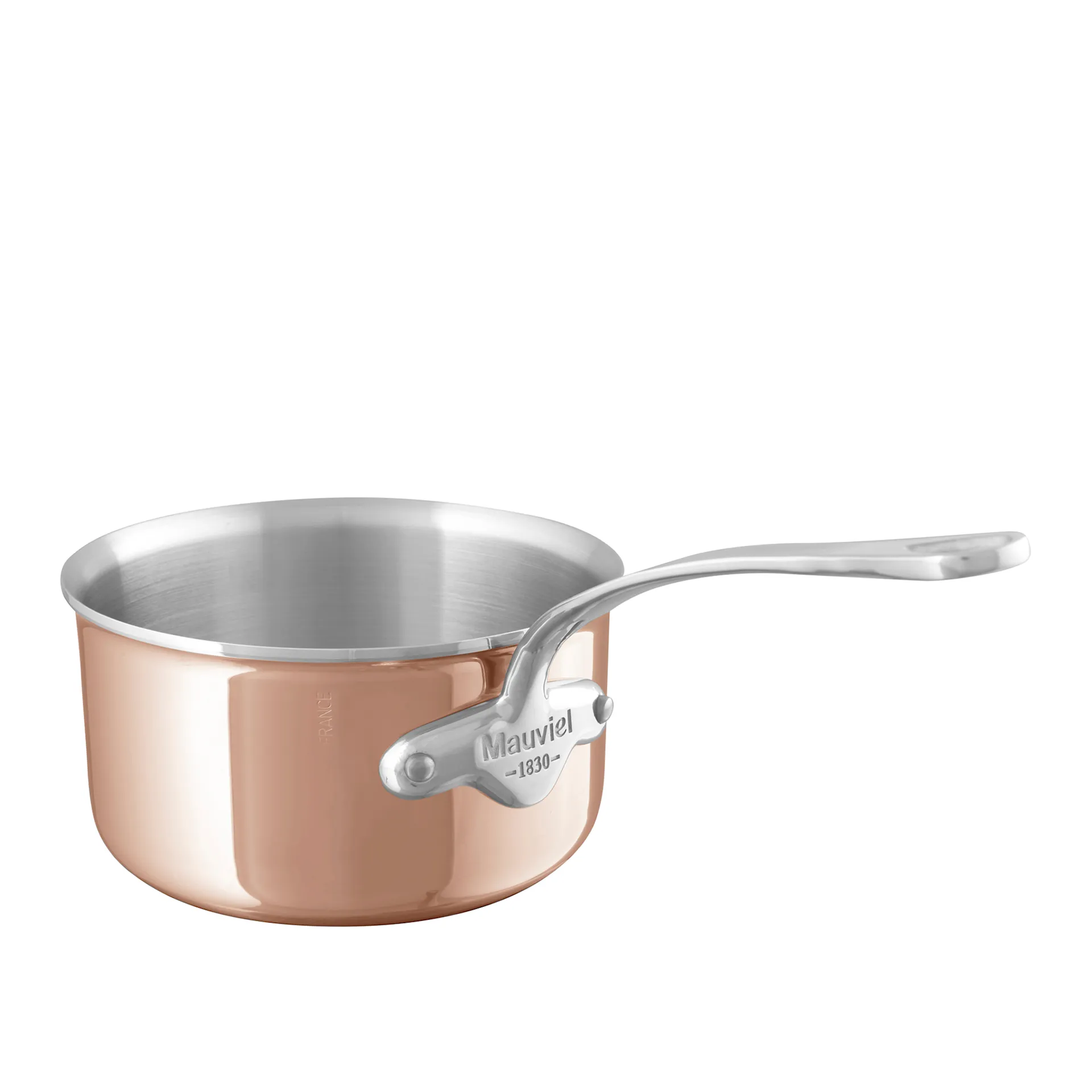 Saucepan M'6S Copper/Steel - 1,7 L - Mauviel - NO GA