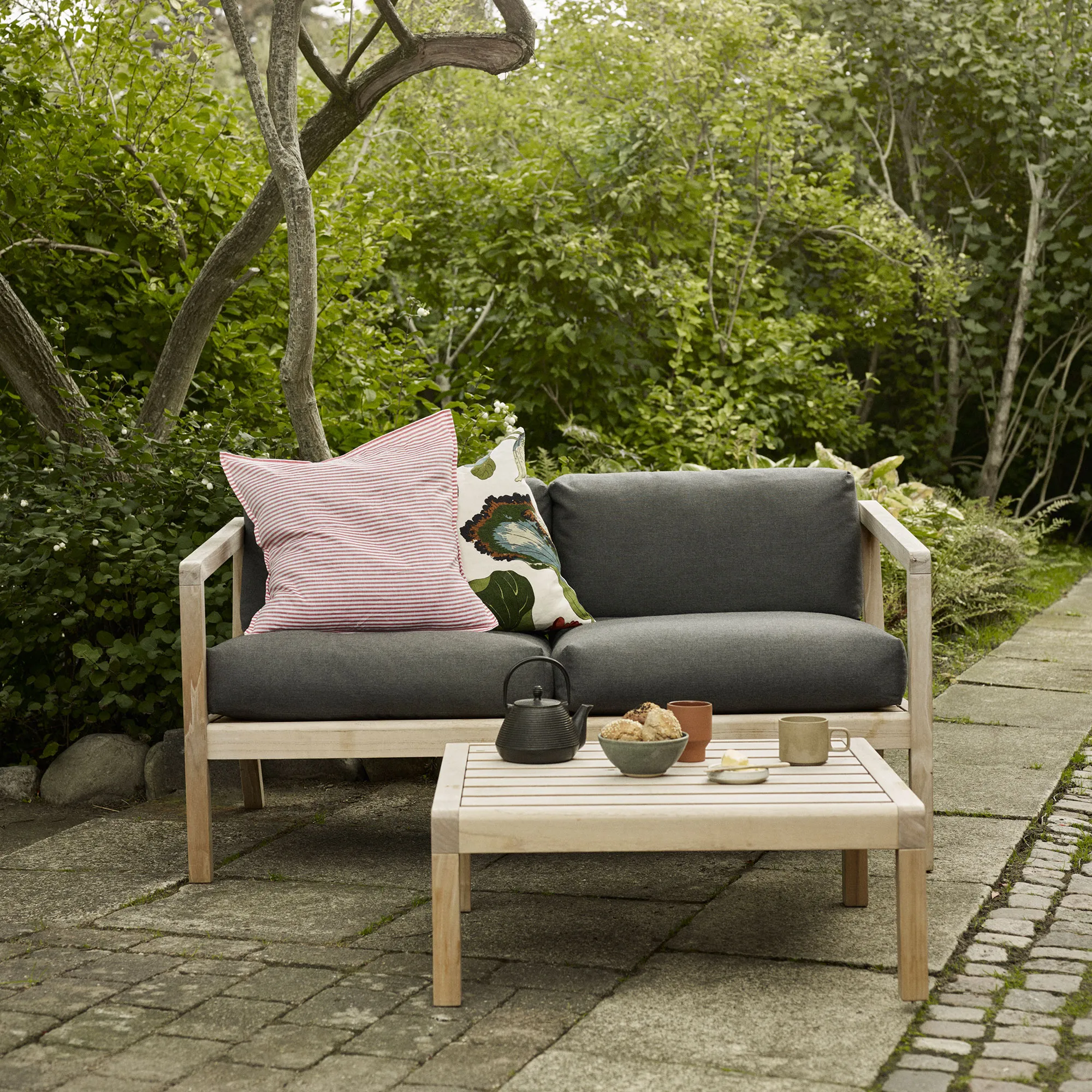 Virkelyst 3-seters utesofa - 3