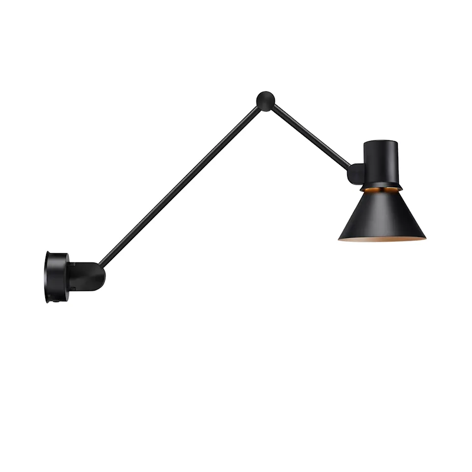 Type 80 W3 Wall, Matte Black, With Plug/Cable, Incl. LED E27 1x6W