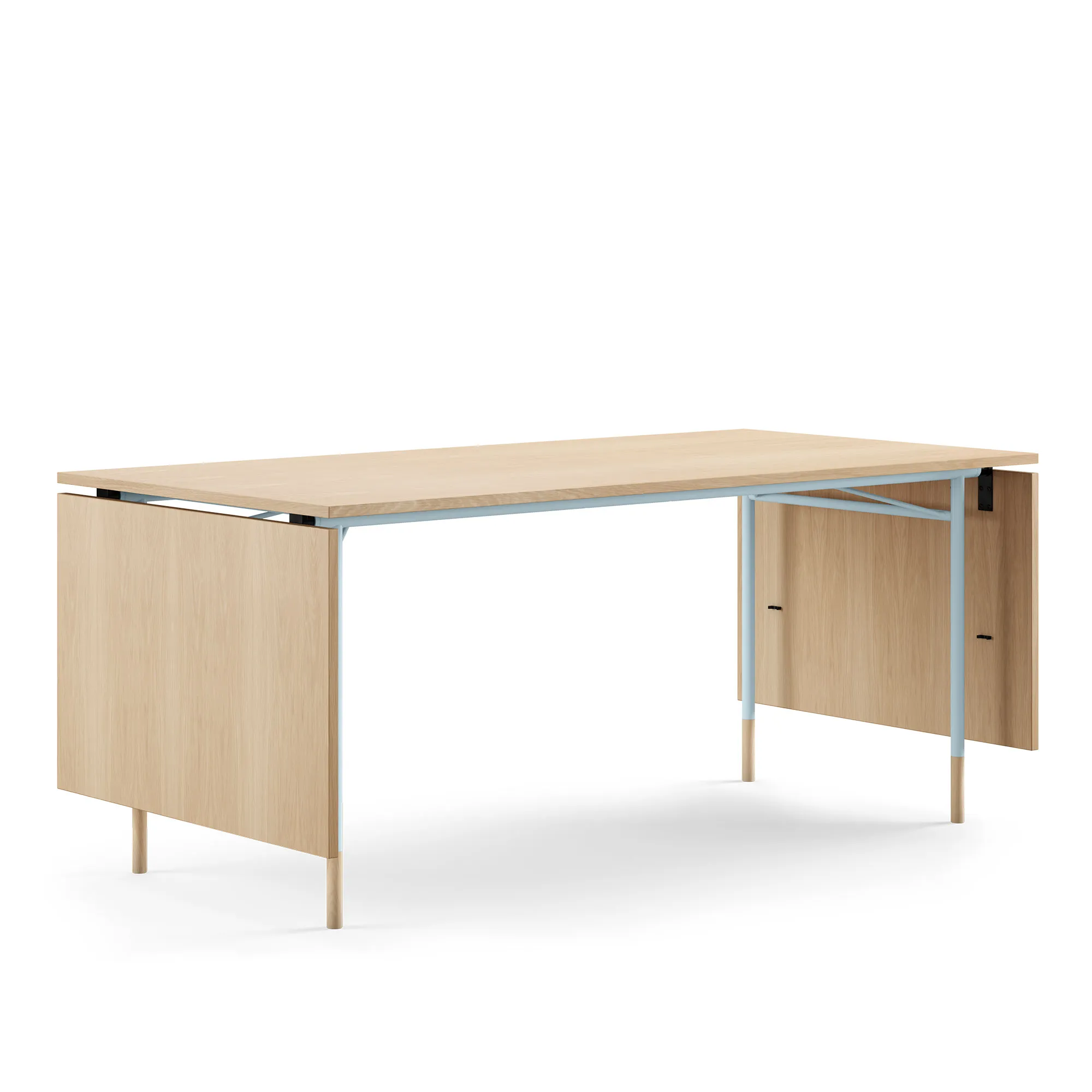Nyhavn spisebord med klaffar Light oiled oak - 1
