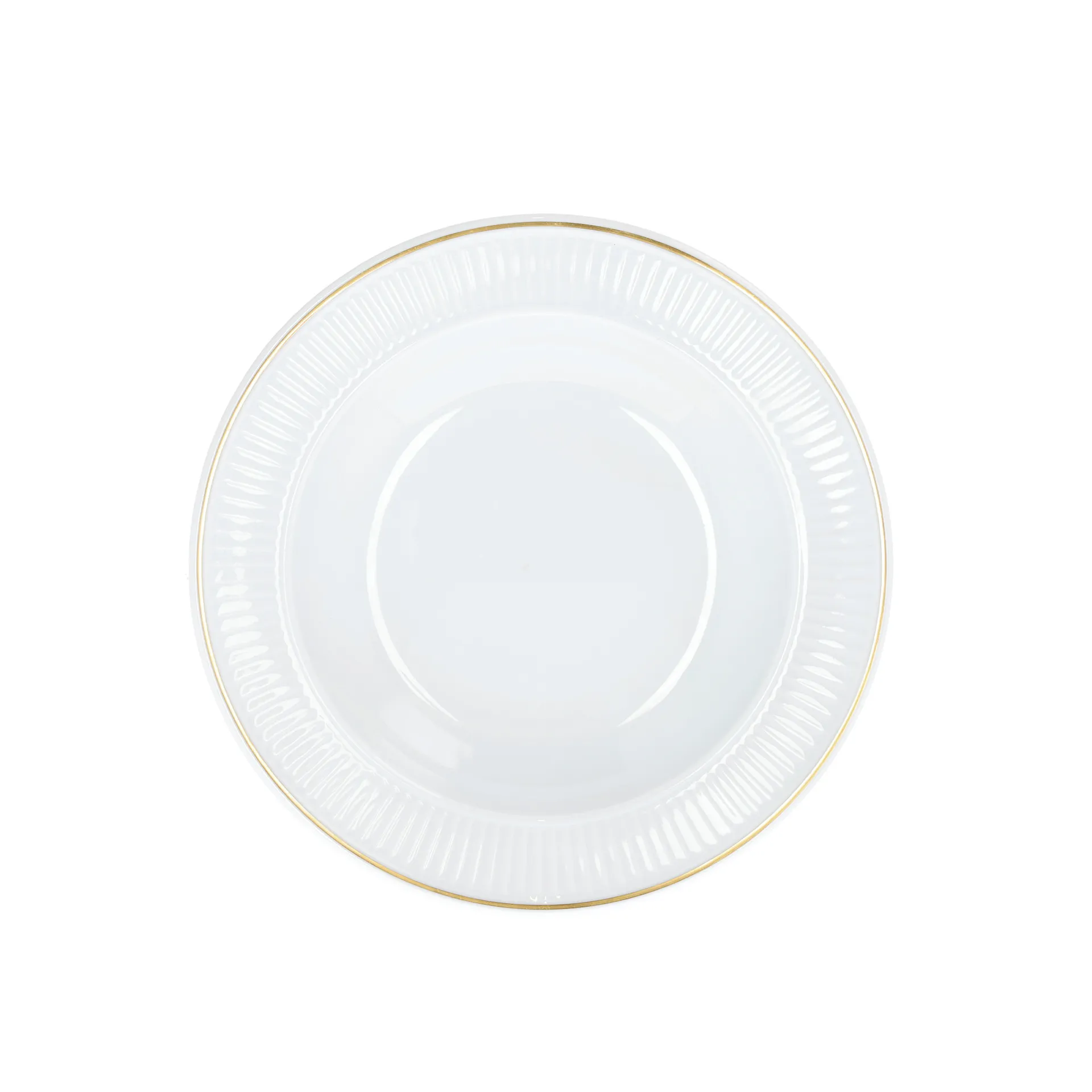 Plissé Deep Plate Ovenproof Porcelain - Pillivuyt - NO GA