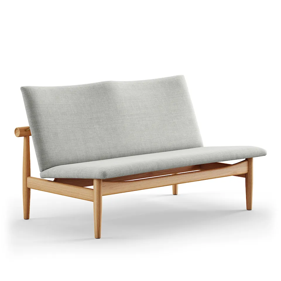 Japan sofa 2-sits Dark oiled oak