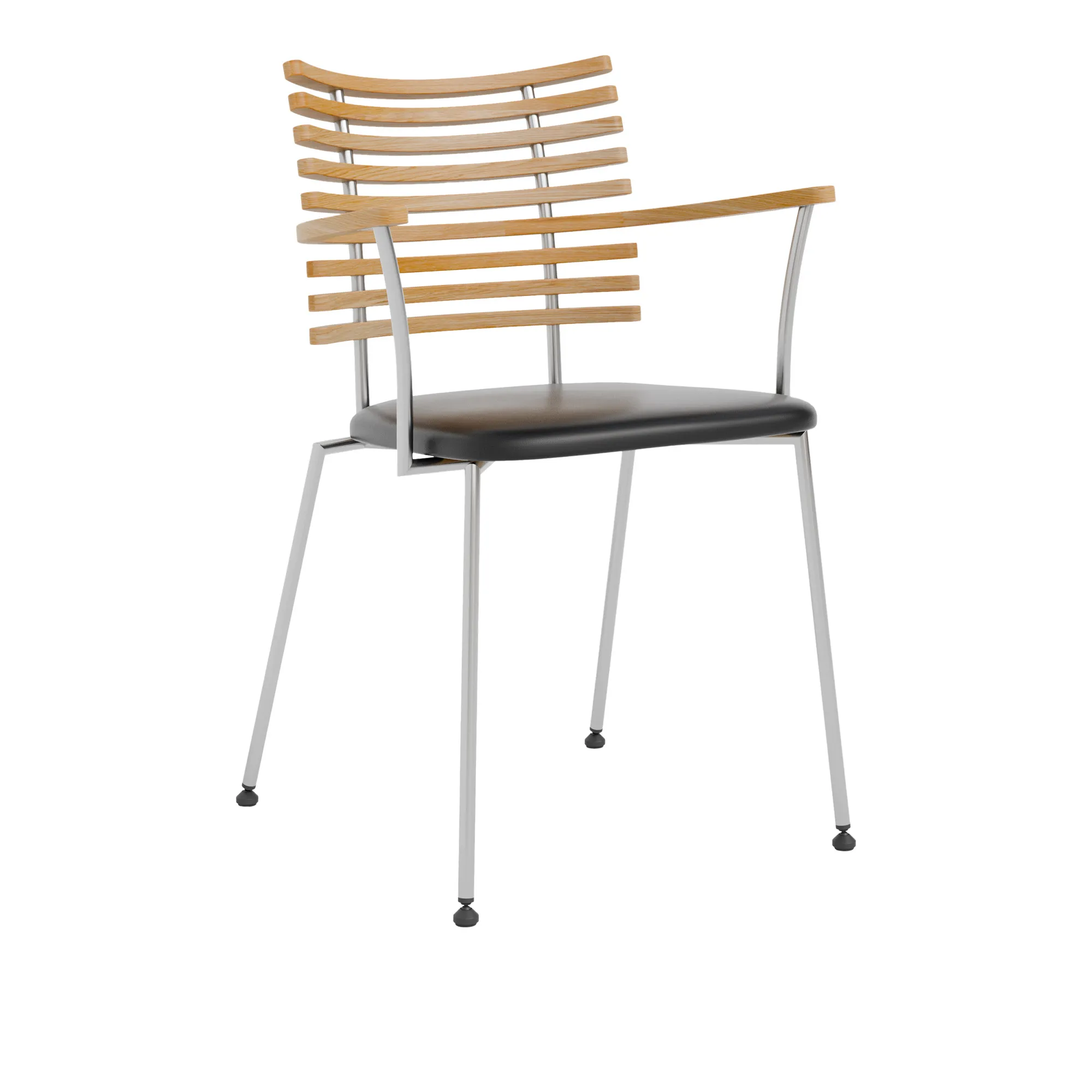 Tiger Karmstol - Rustfritt stål - 1