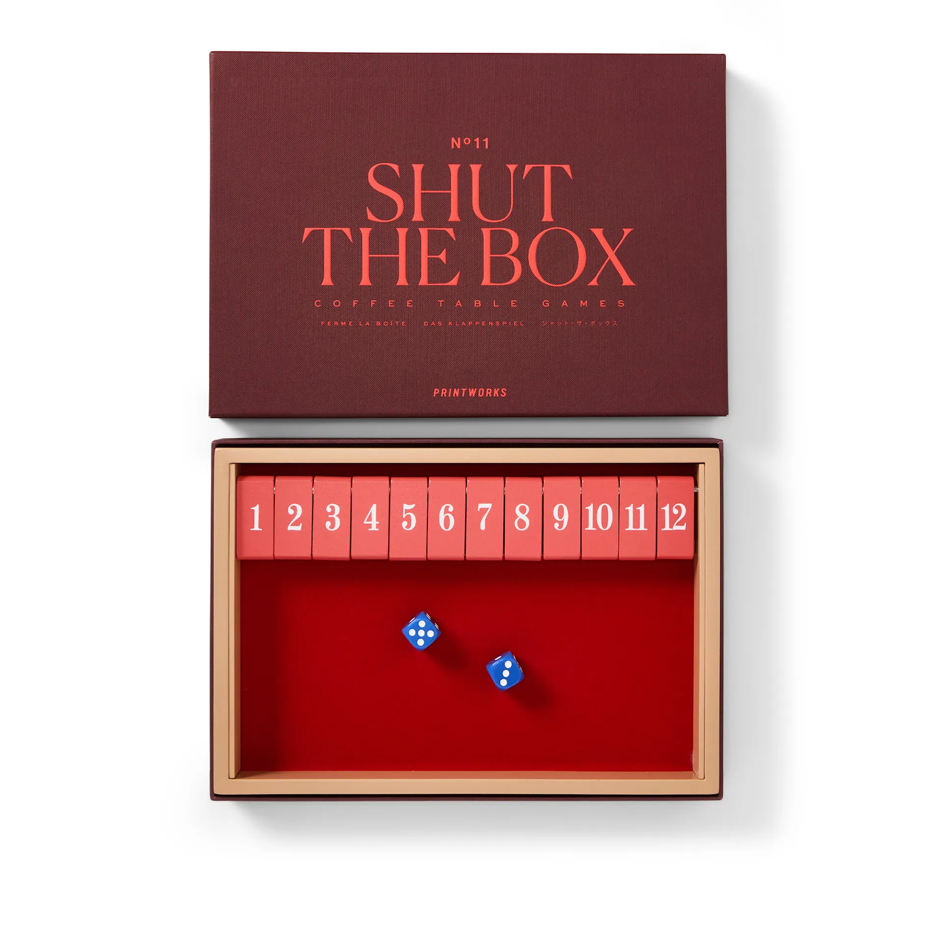 Classic - Shut the Box - Printworks - NO GA