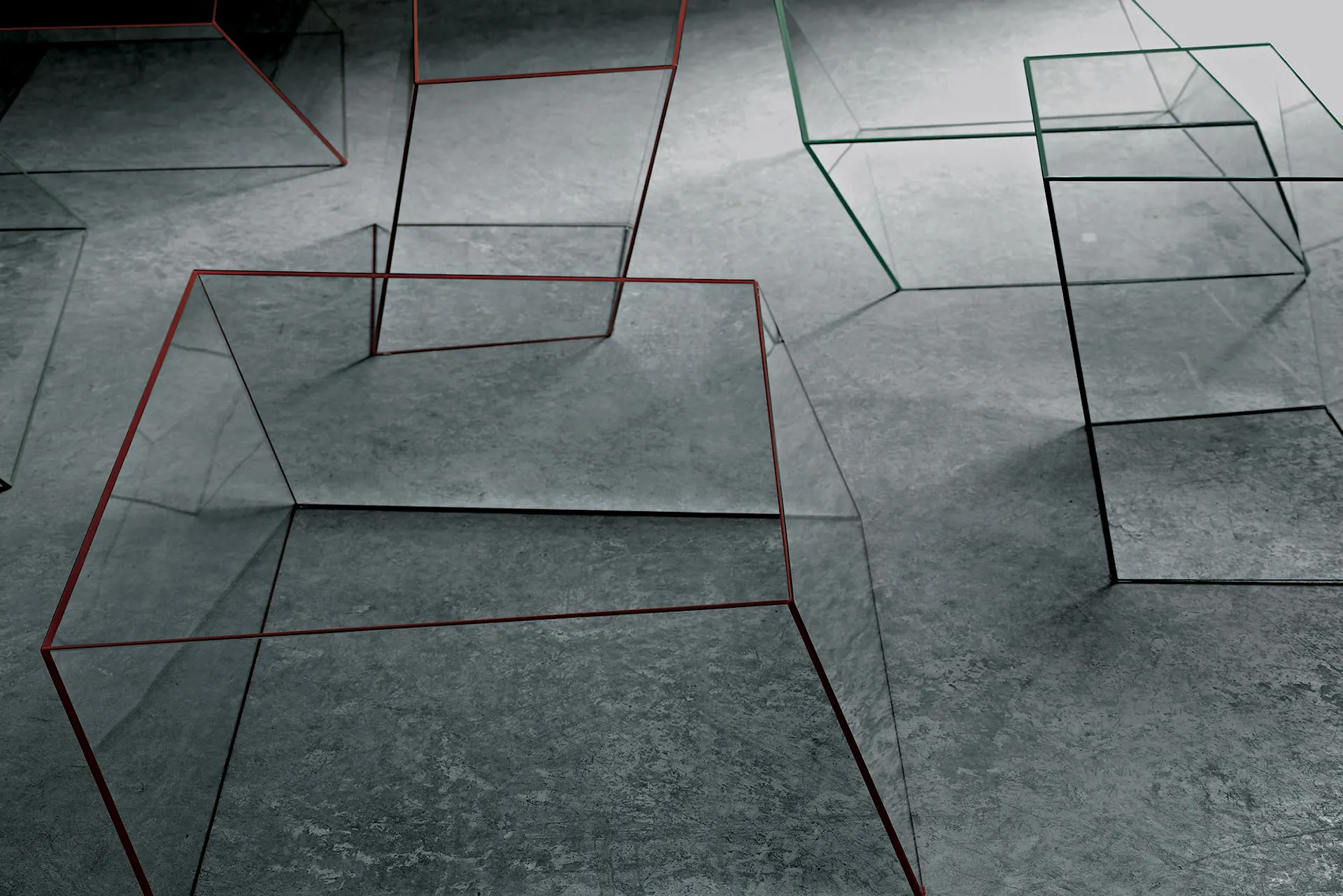 WIR01 Wireframe Coffee Table - Glas Italia - Piero Lissoni - NO GA