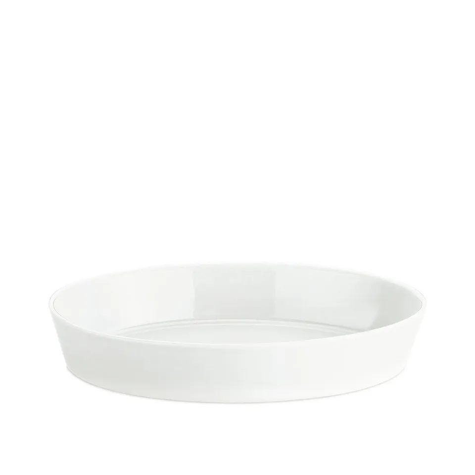 Serie original fat oval hvit