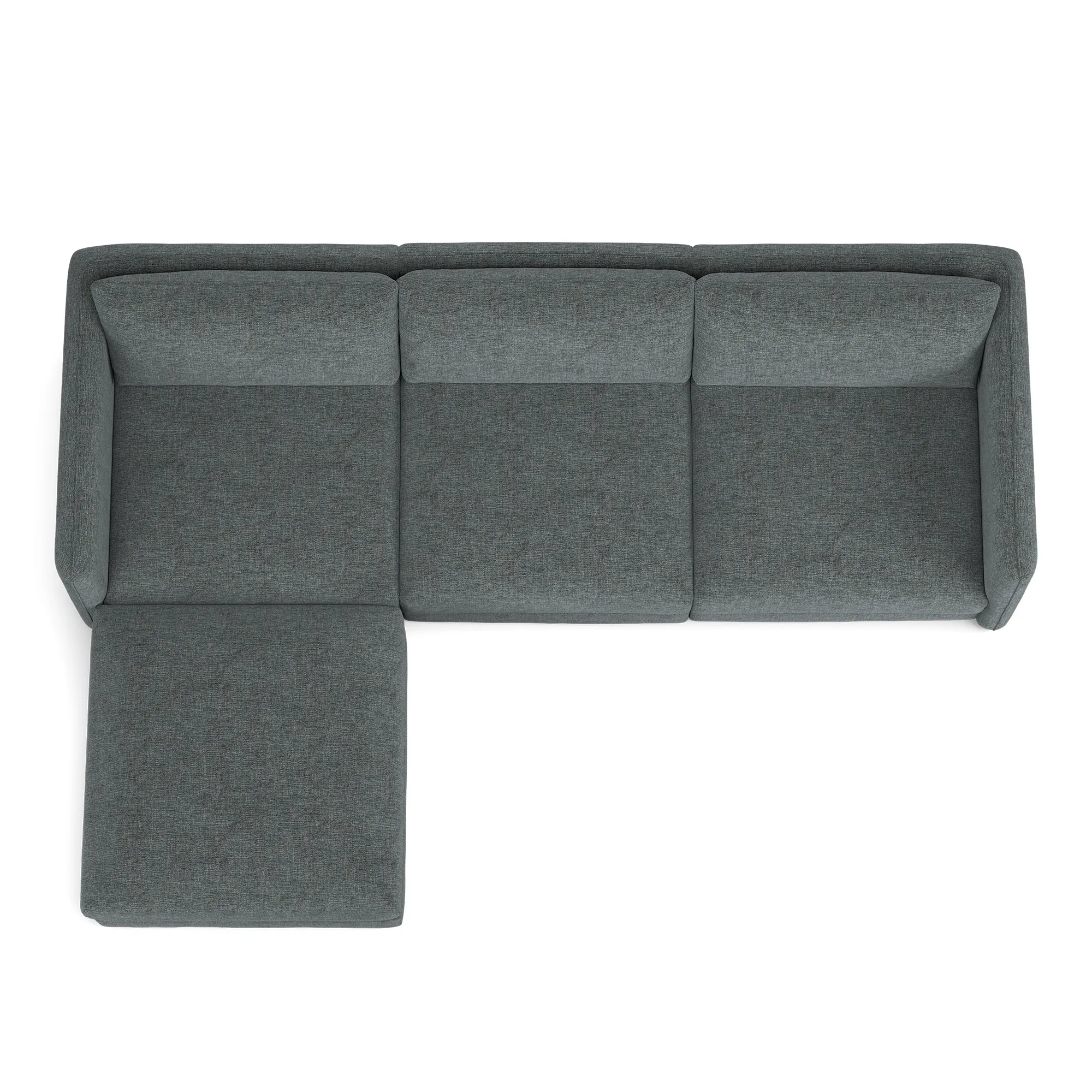 Pavarotti 03 3-seters sofa med fotskammel - 8