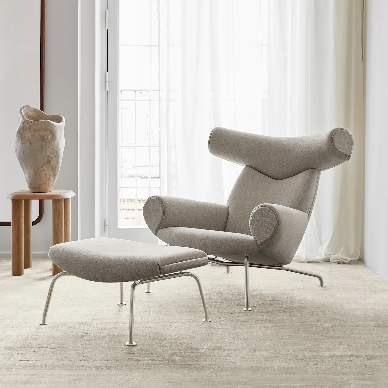 Wegner Ox fotskammel
