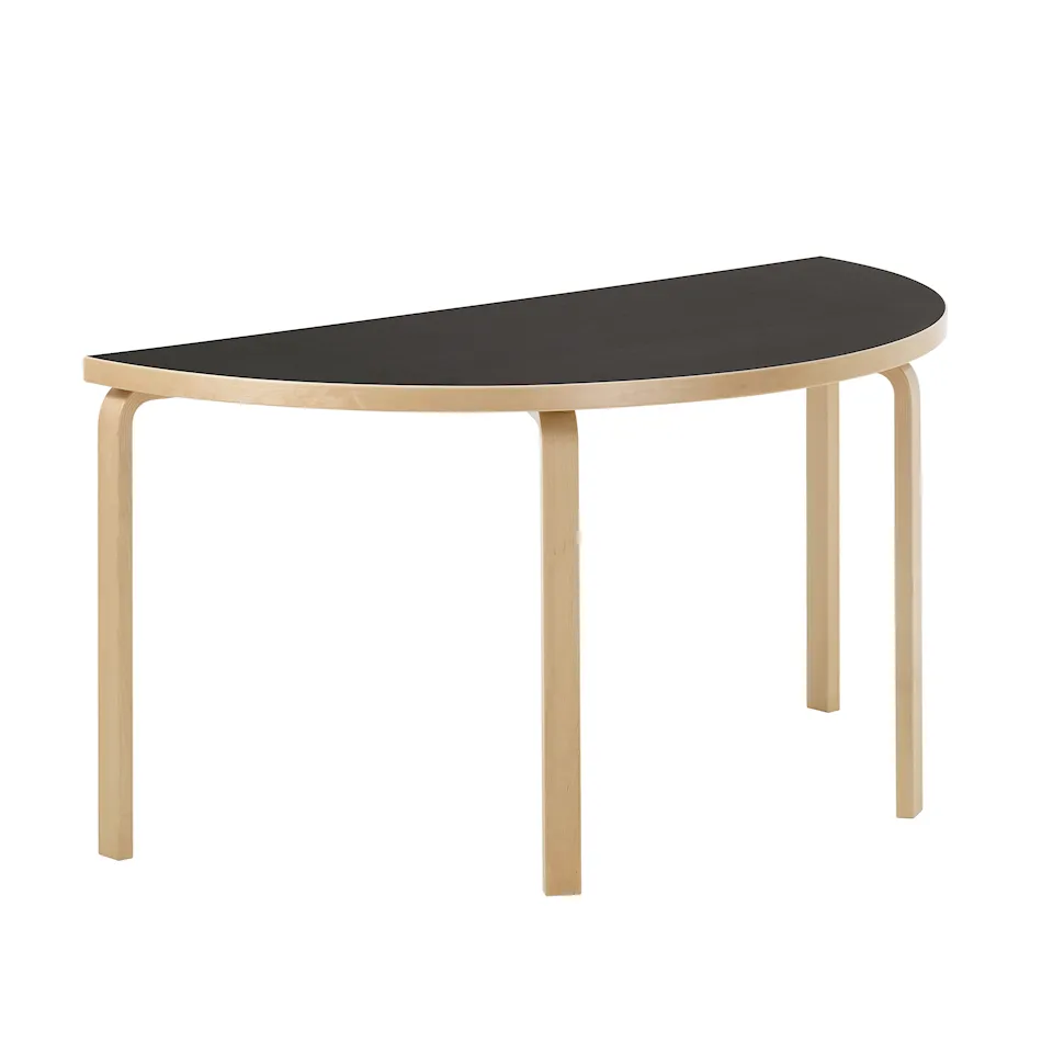 Aalto Table Half-Round 96 spisebord