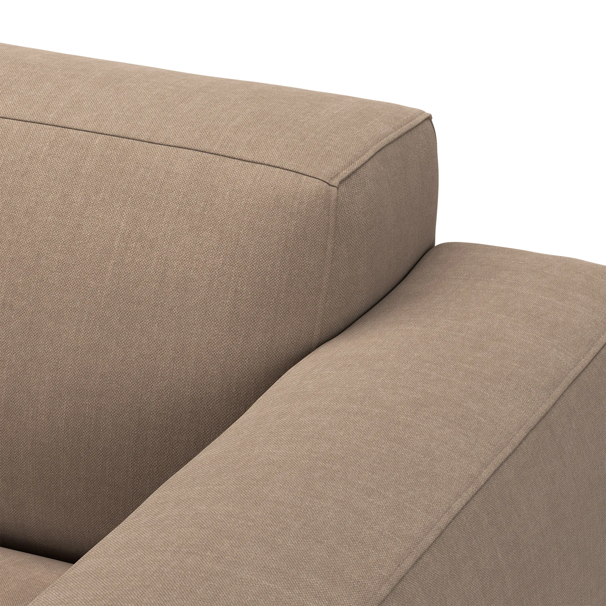 Brick 2-seters sofa sjeselong åpen ende venstre - 4