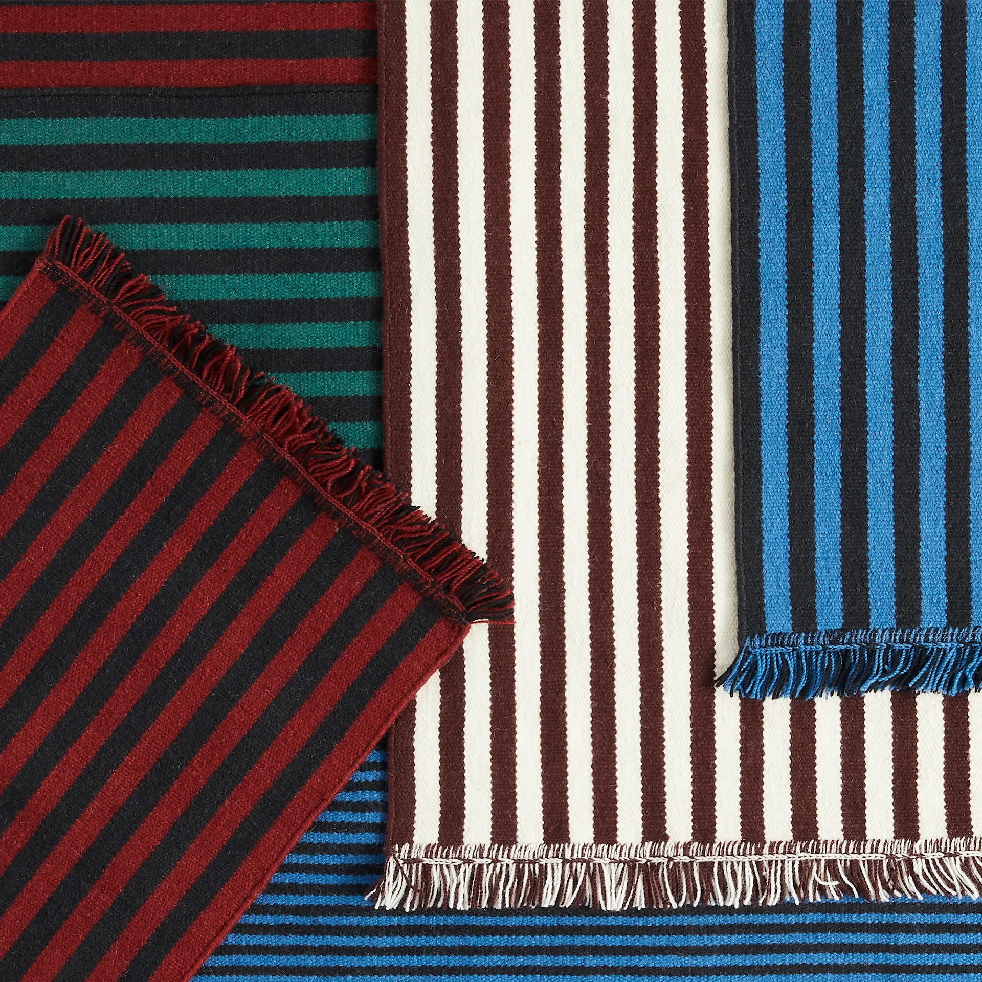 Stripes and Stripes Wool teppe 60 x 200 cm - HAY - NO GA