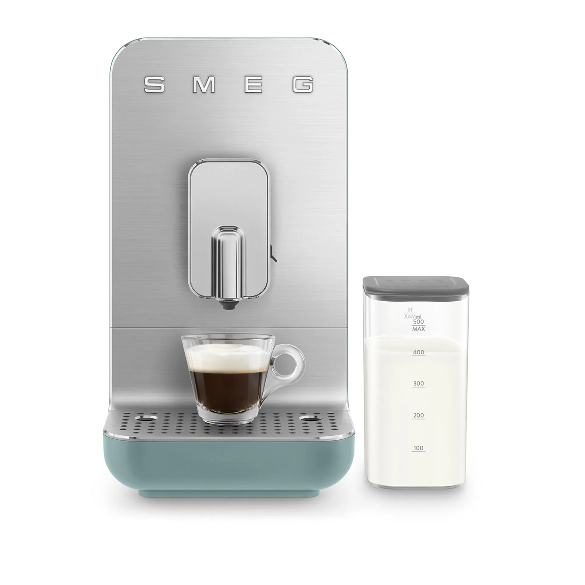 Smeg Automatic Coffee Machine With Milk System Emerald Green - Smeg - NO GA