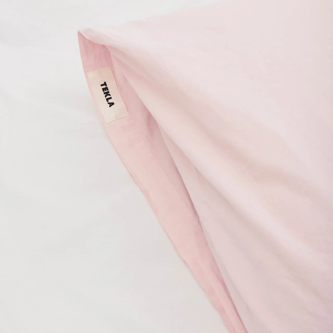 Percale pillow case 50x60, Petal Pink