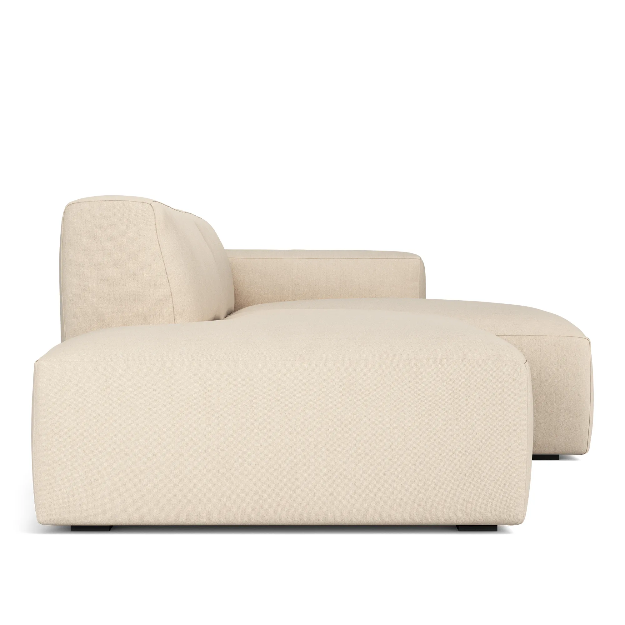 Brick 2-seters sofa sjeselong åpen ende venstre - 3
