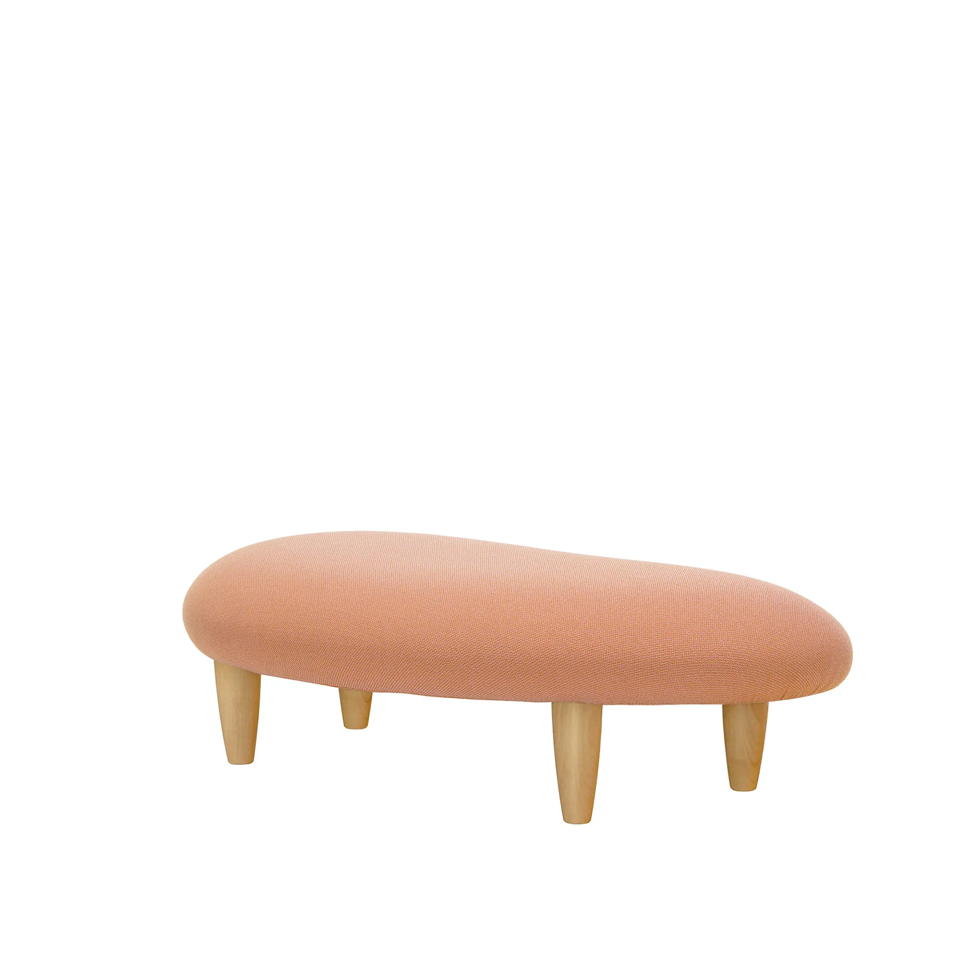 Freeform Ottoman - Pale Rose Cognac - Vitra - Isamu Noguchi - NO GA