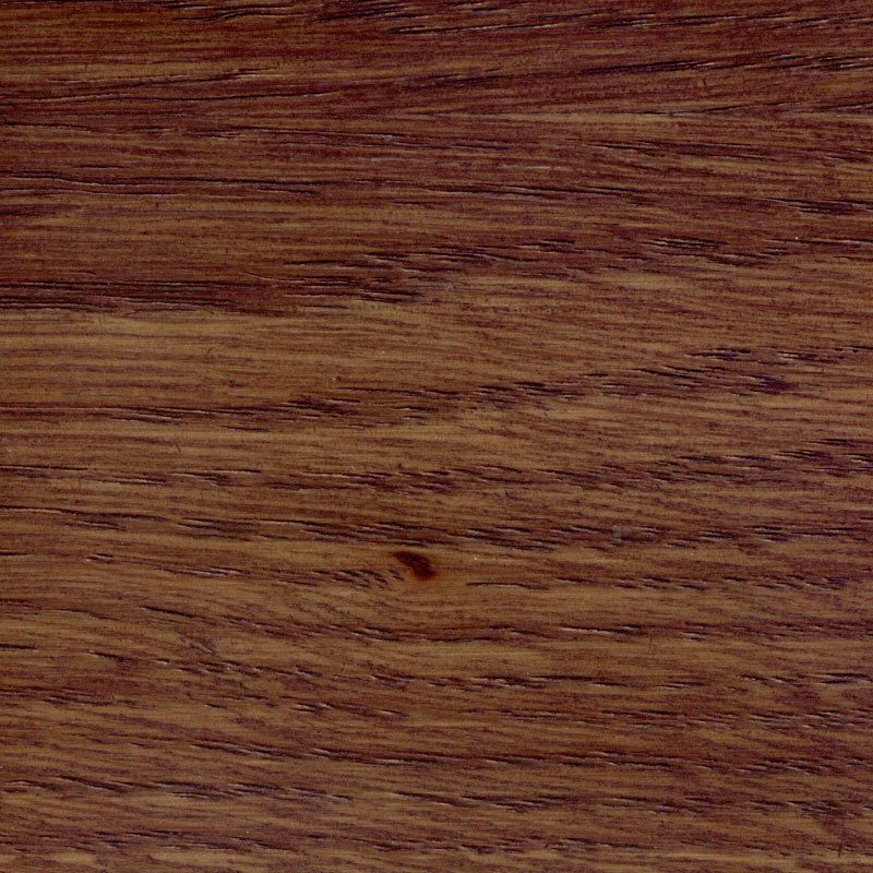Brown stained oak