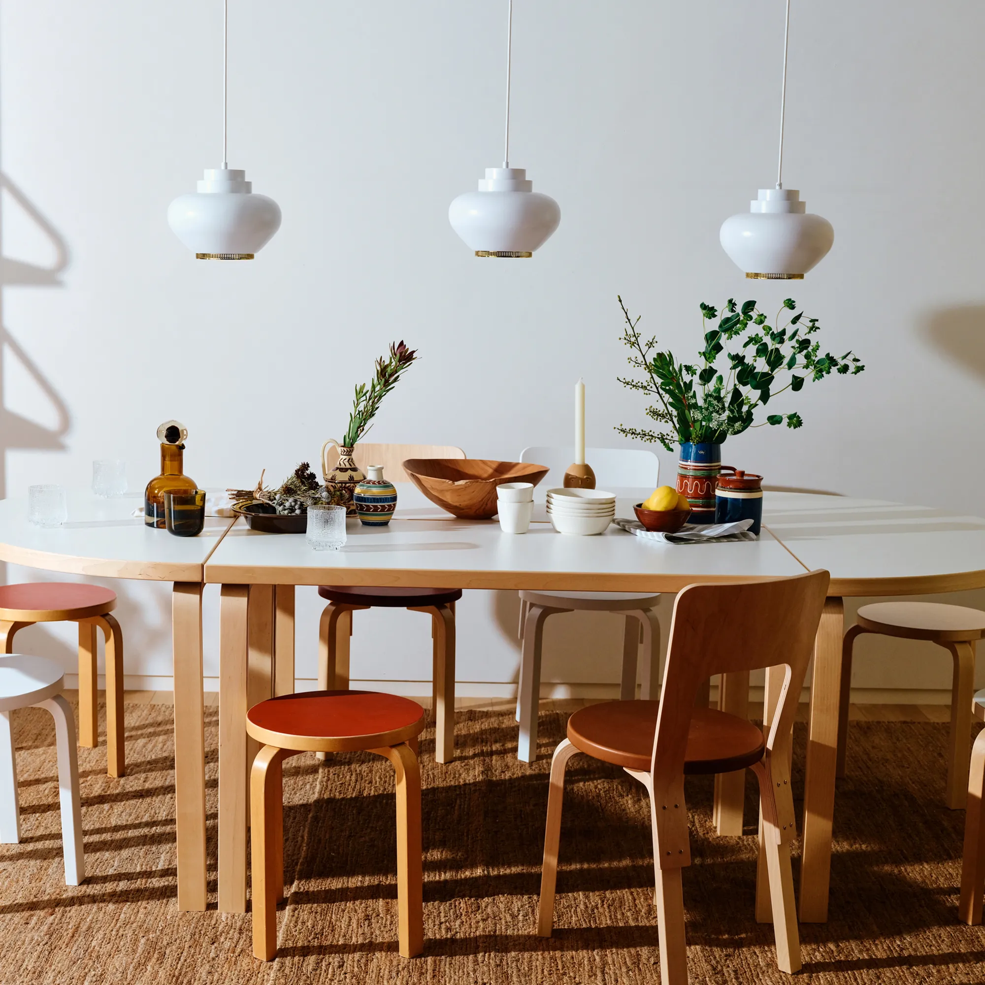 Aalto Table Square 81C spisebord - 2