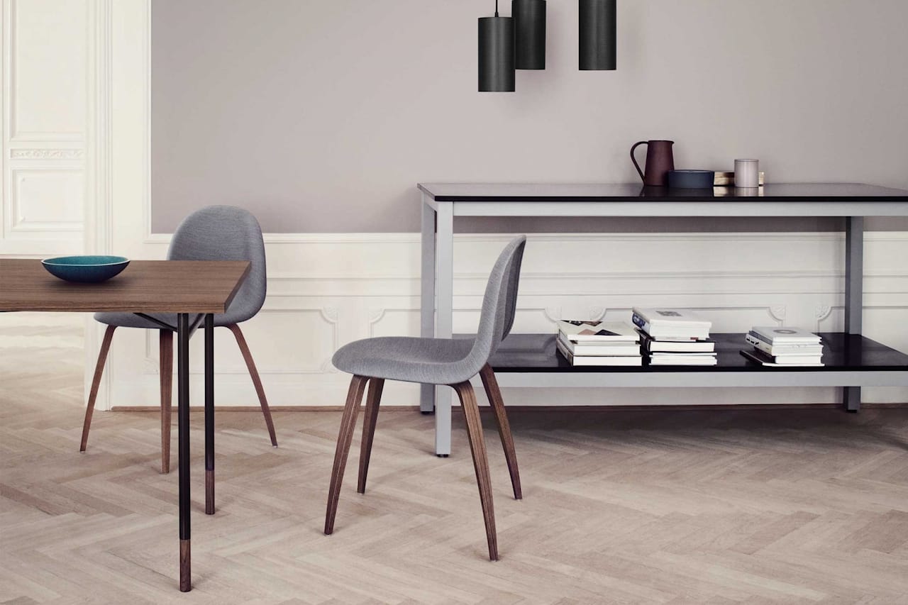 3D Dining Chair Wood Base - Helpolstret