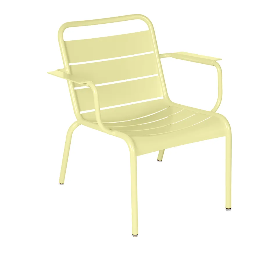 Luxembourg Lounge Armchair - Frosted Lemon