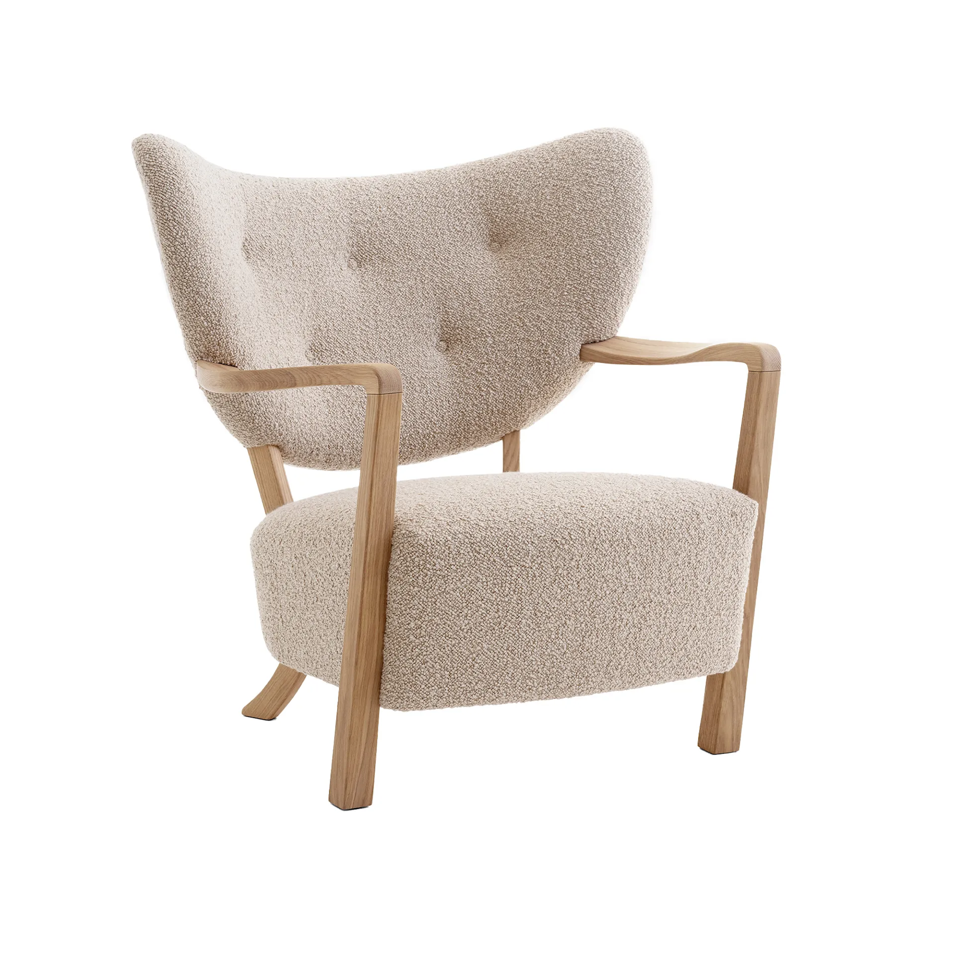 Wulff Lounge Chair ATD2 Oak - &Tradition - NO GA