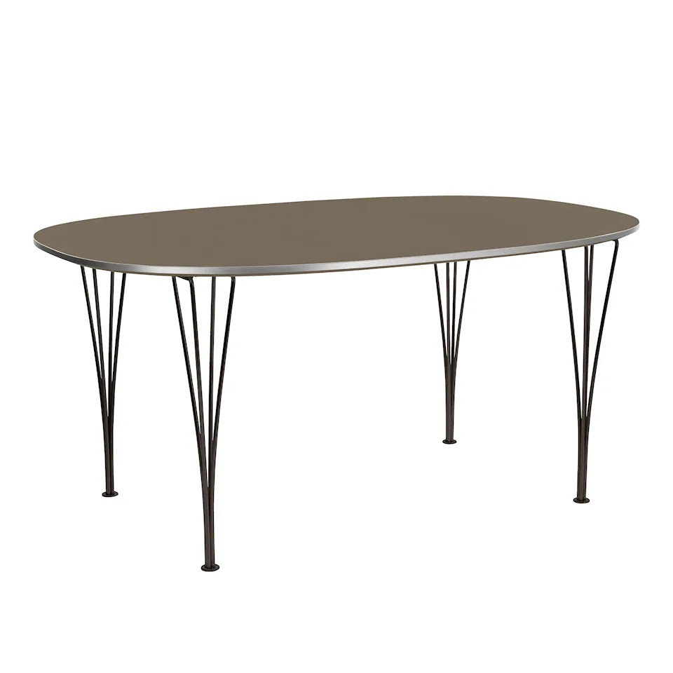B611 Superellipse spisebord 90 x 135 cm