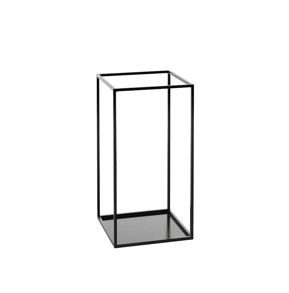 Rack Square Umbrella Stand, Black