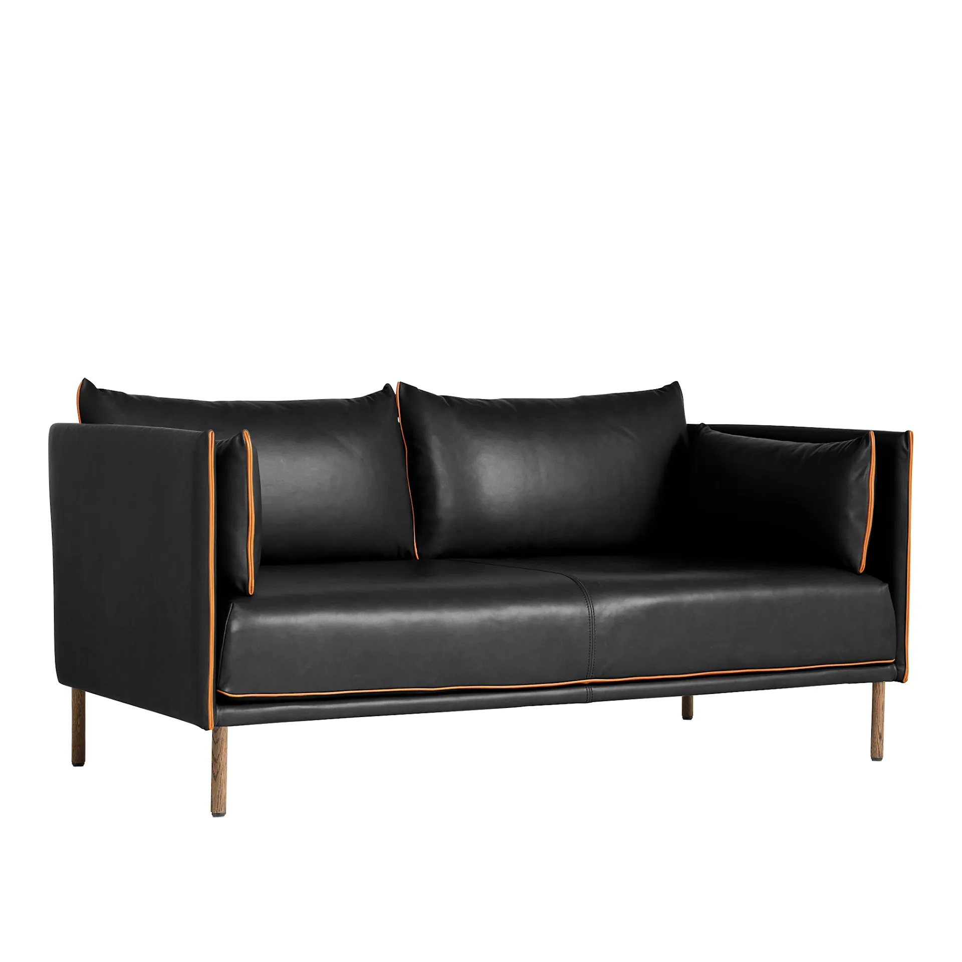 Silhouette 2-seters sofa Cognac Piping/Black - HAY - GamFratesi - NO GA