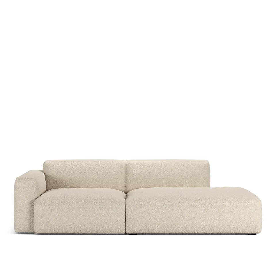 Brick 2-seters sofa åpen ende høyre