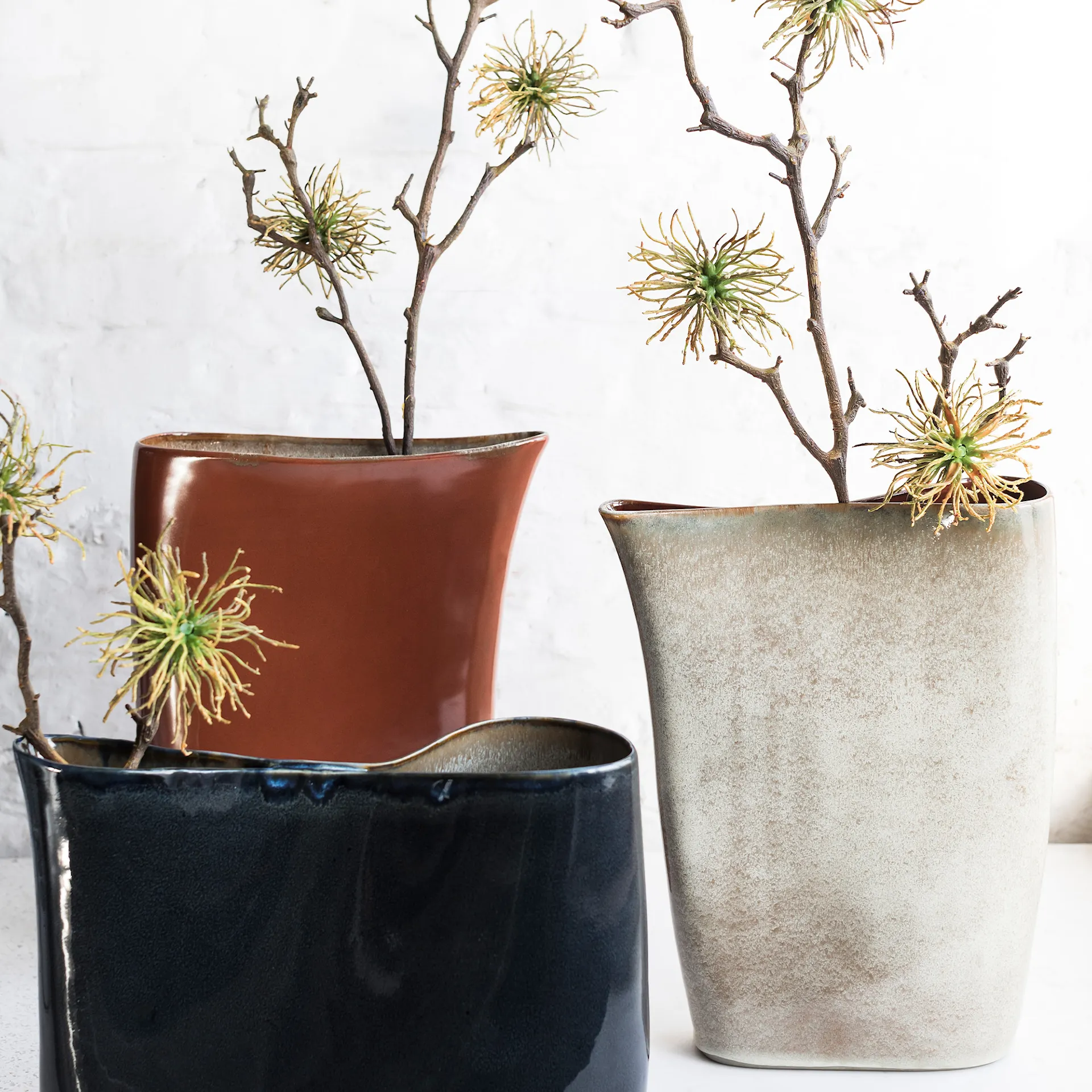 Terres De Reves Vase High Misty Grey Rusty - Serax - NO GA