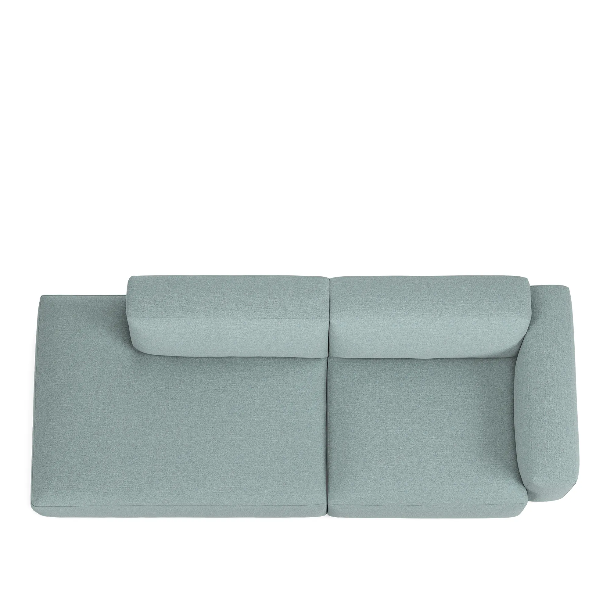 Brick 2-seters sofa åpen ende venstre - 8