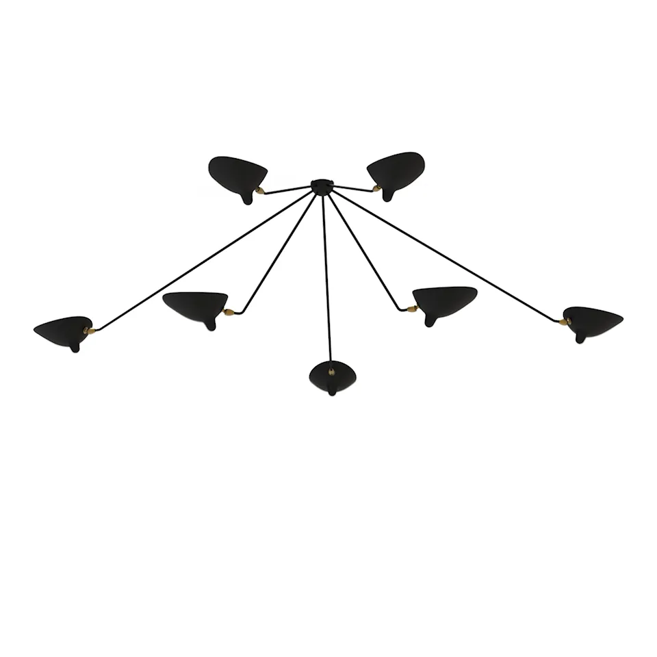 Spider taklampe