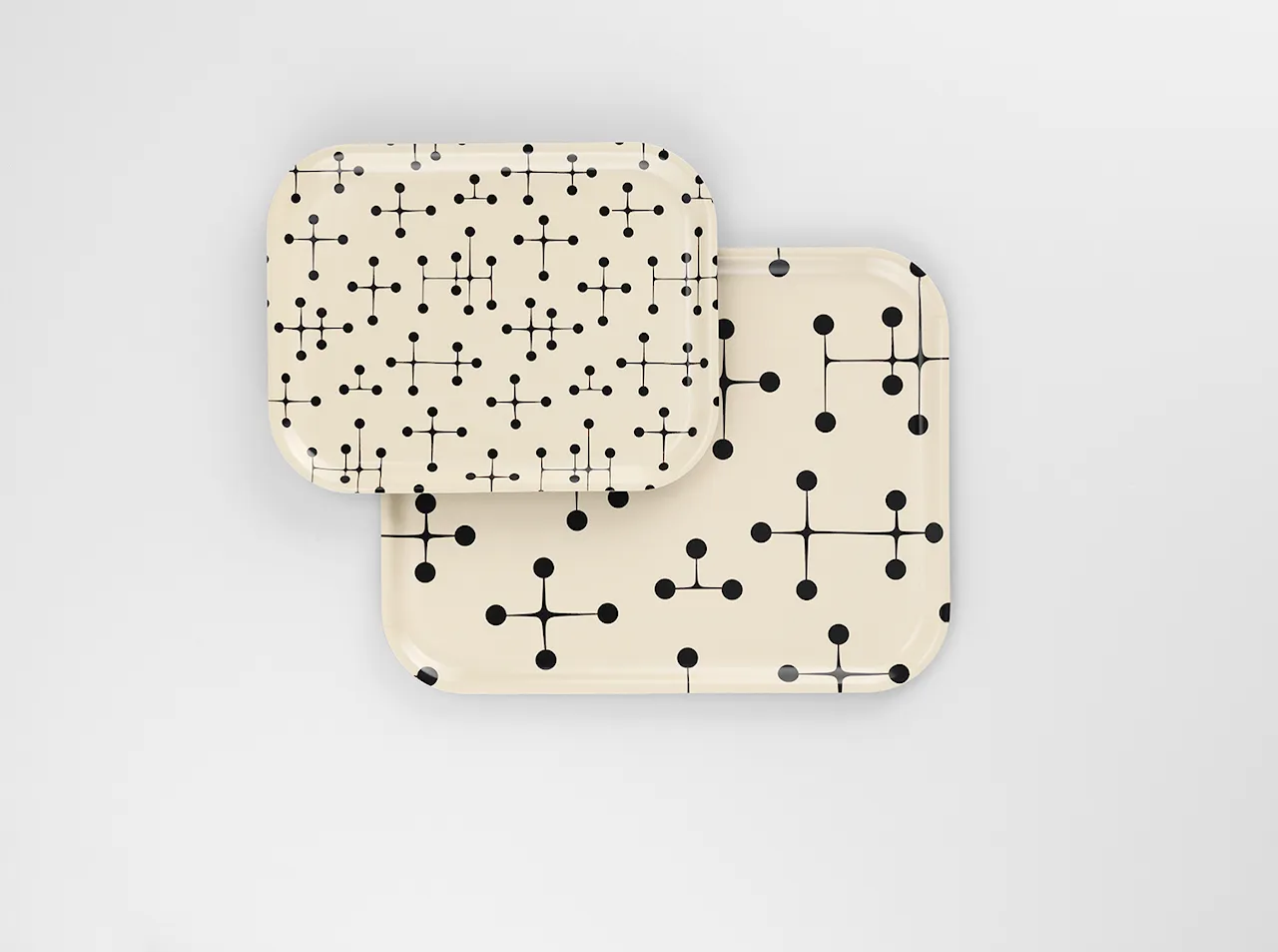 Classic Tray Dot Pattern Medium Light