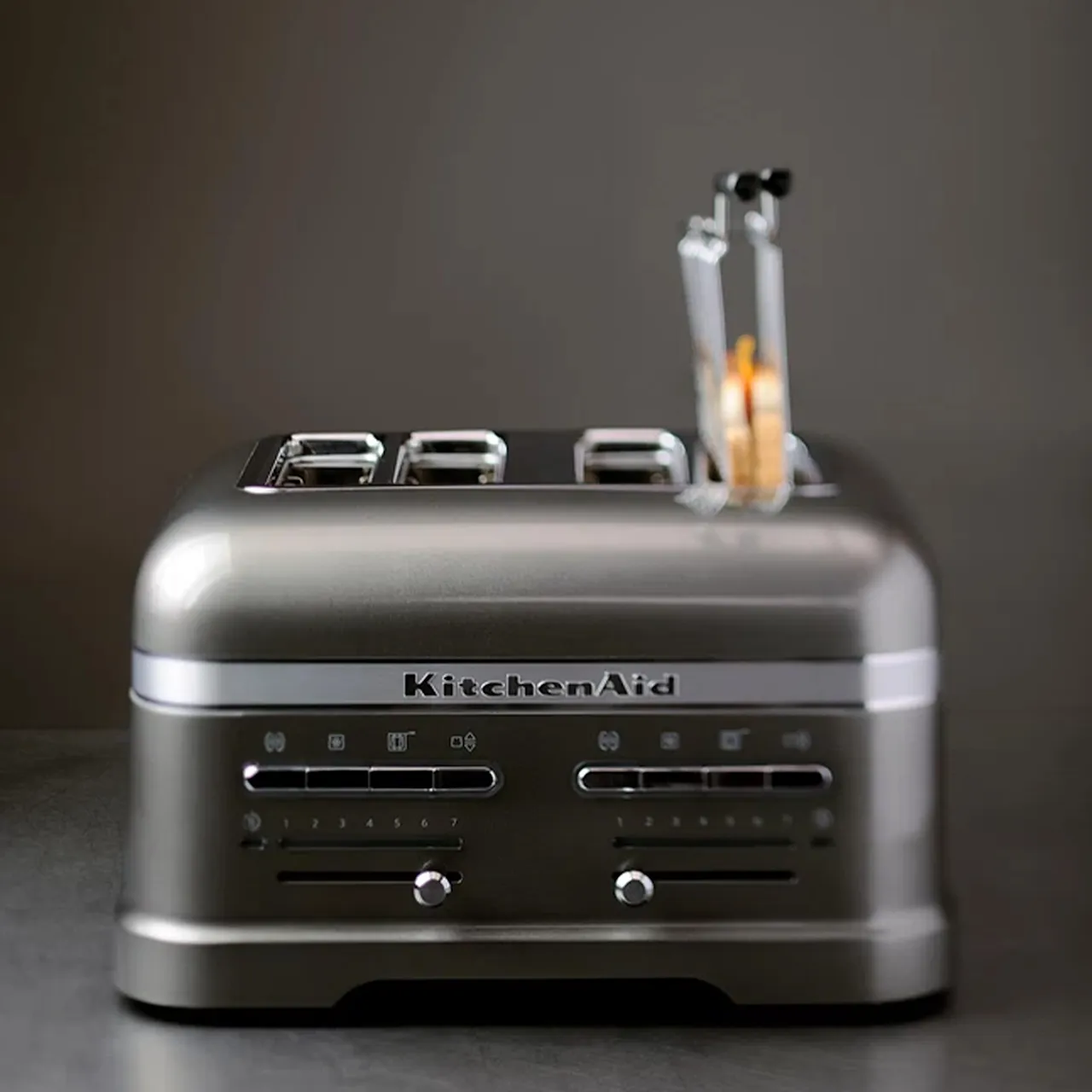 Artisan 5KMT4205EMS 4-Slicer Toaster Medallion Silver