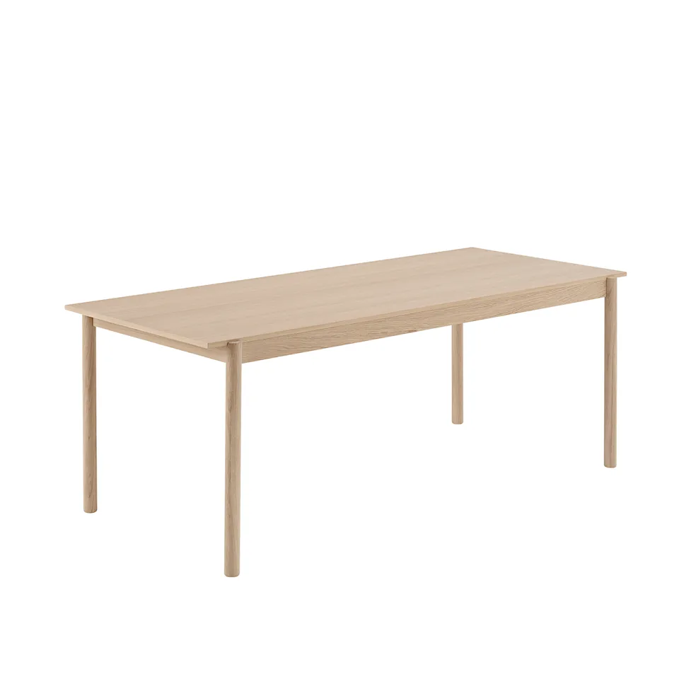 Linear Wood Table 200 cm, Oak