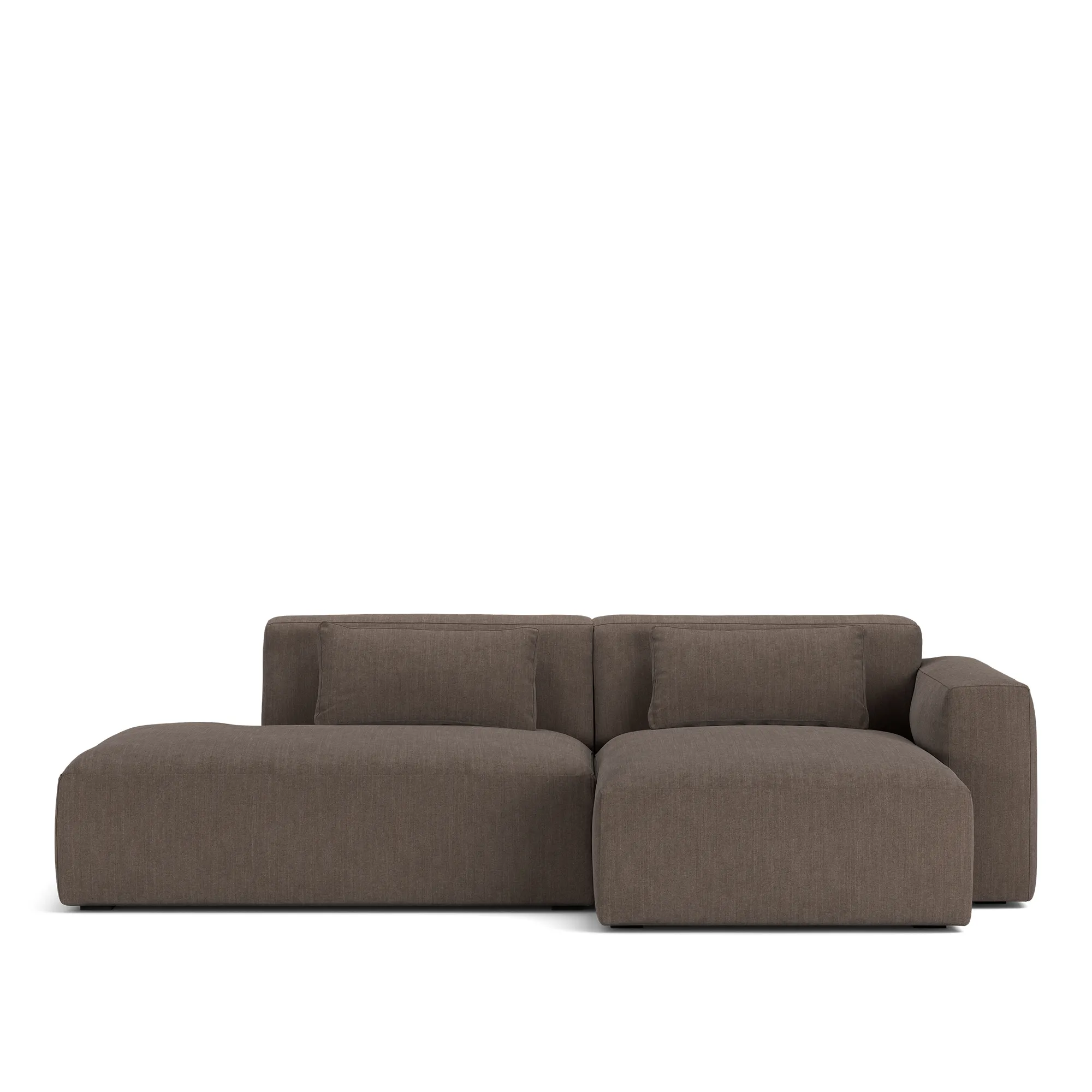 Brick 2-seters sofa sjeselong åpen ende venstre - 9