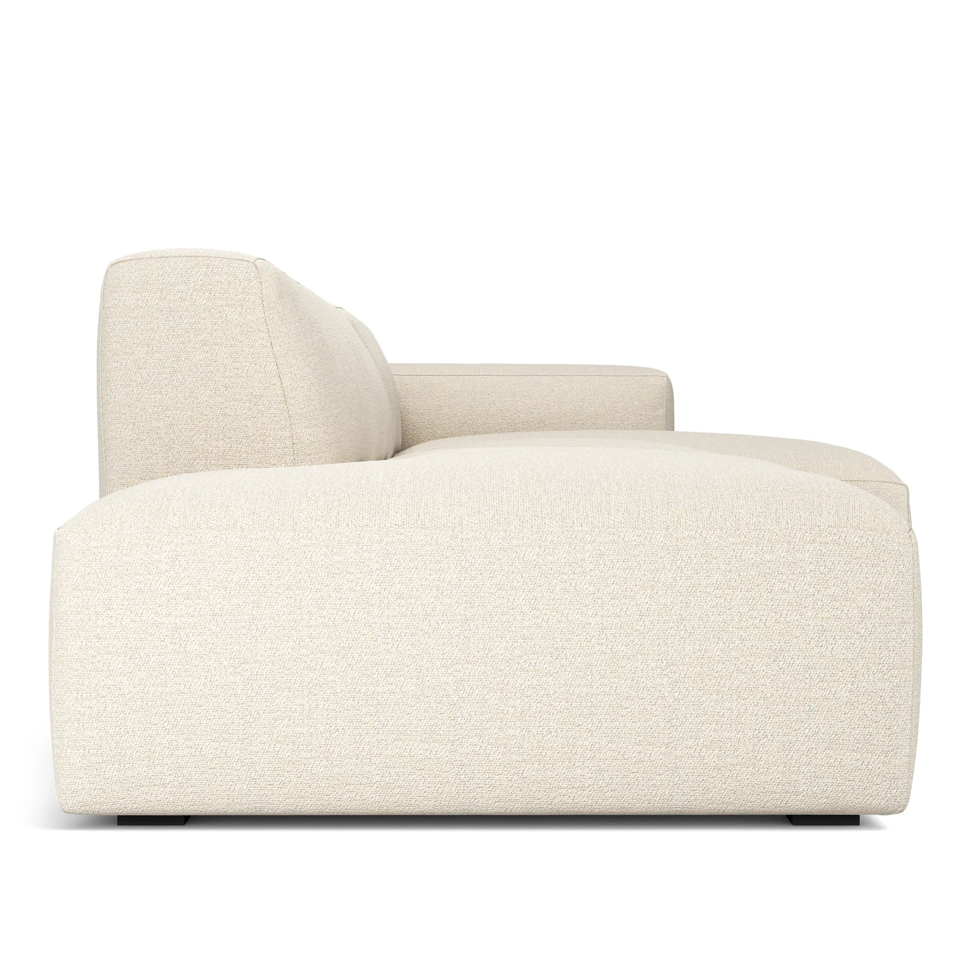 Brick 3-seters sofa sjeselong åpen ende venstre - 3