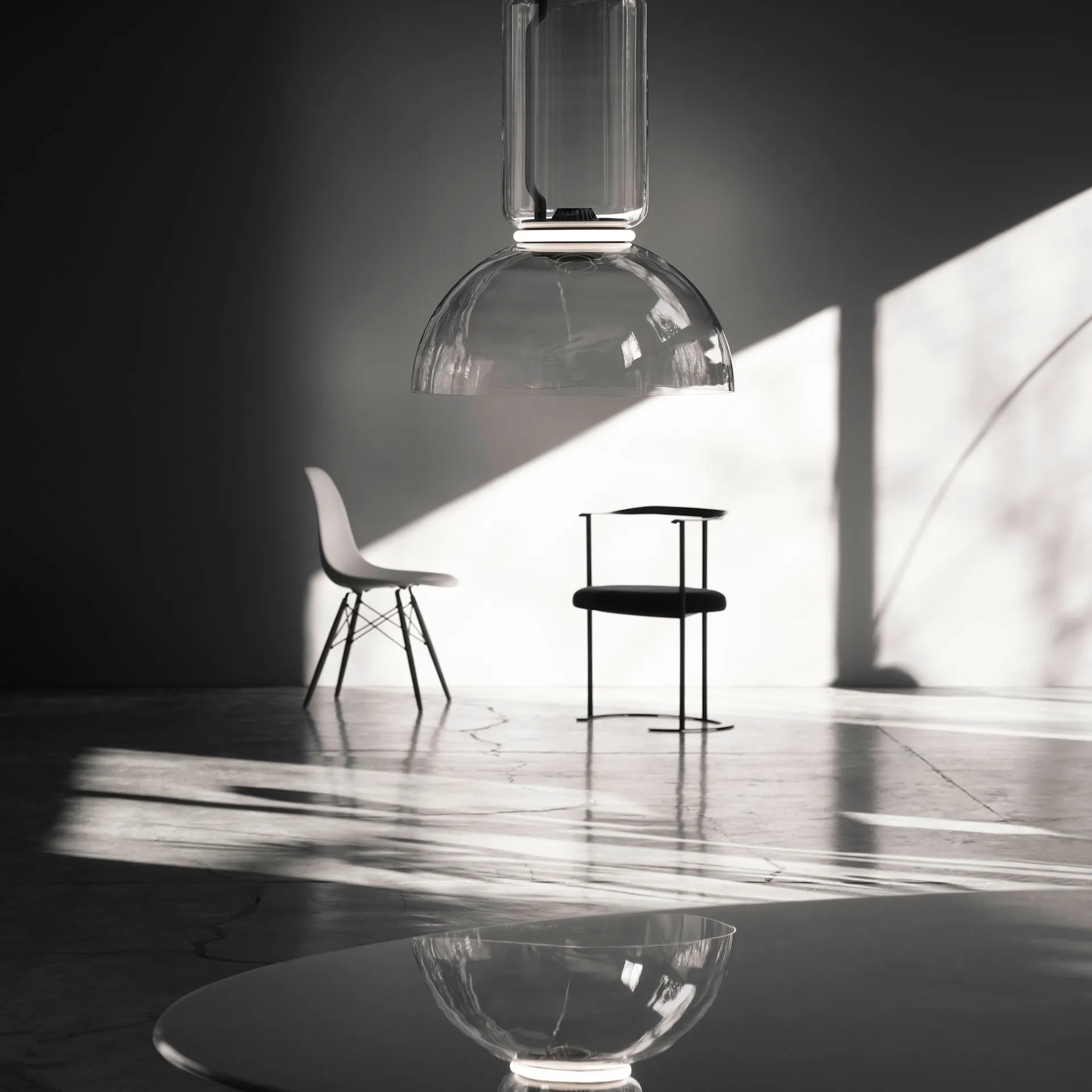 Noctambule Suspension 1 Bowl - Flos - Konstantin Grcic - NO GA